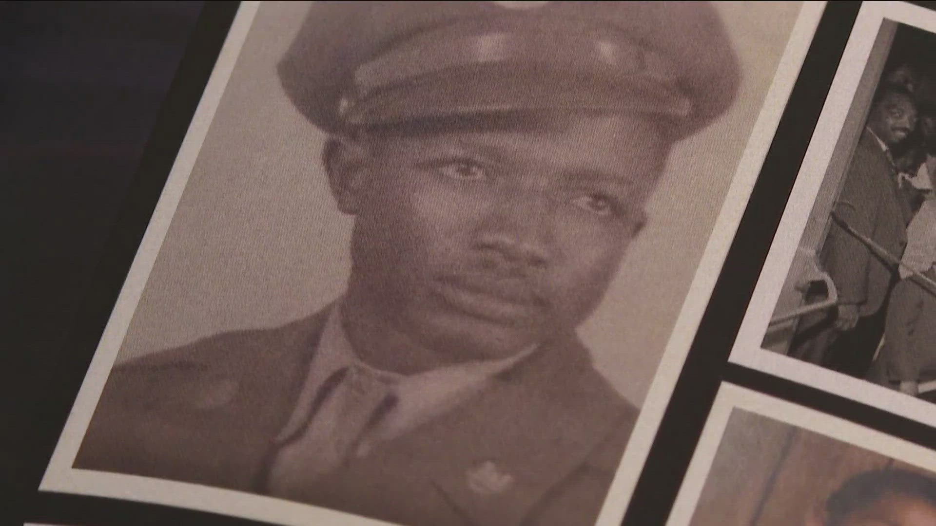 Charles Moore was drafted into the Army in 1943. From there he traveled around the world until World War II ended.