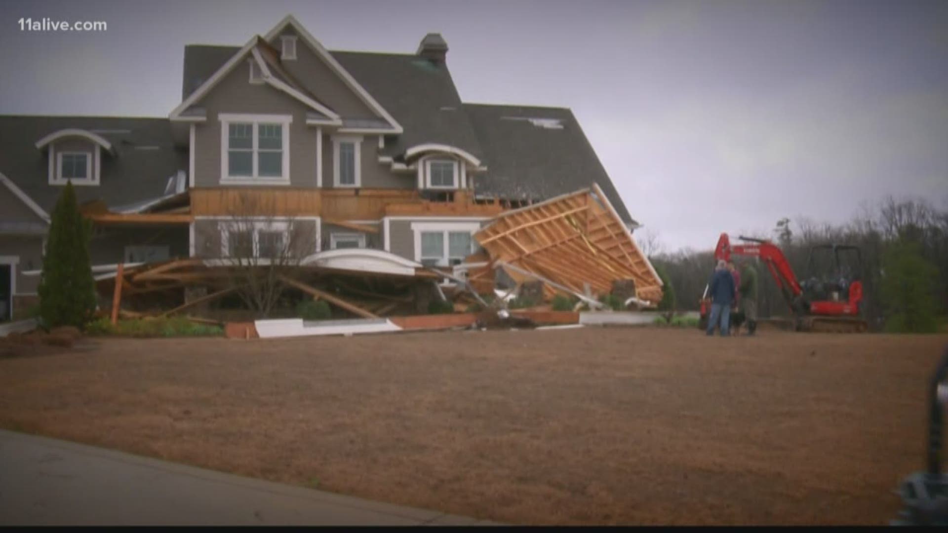 11Alive sent crews to areas across the metro cover the storm.