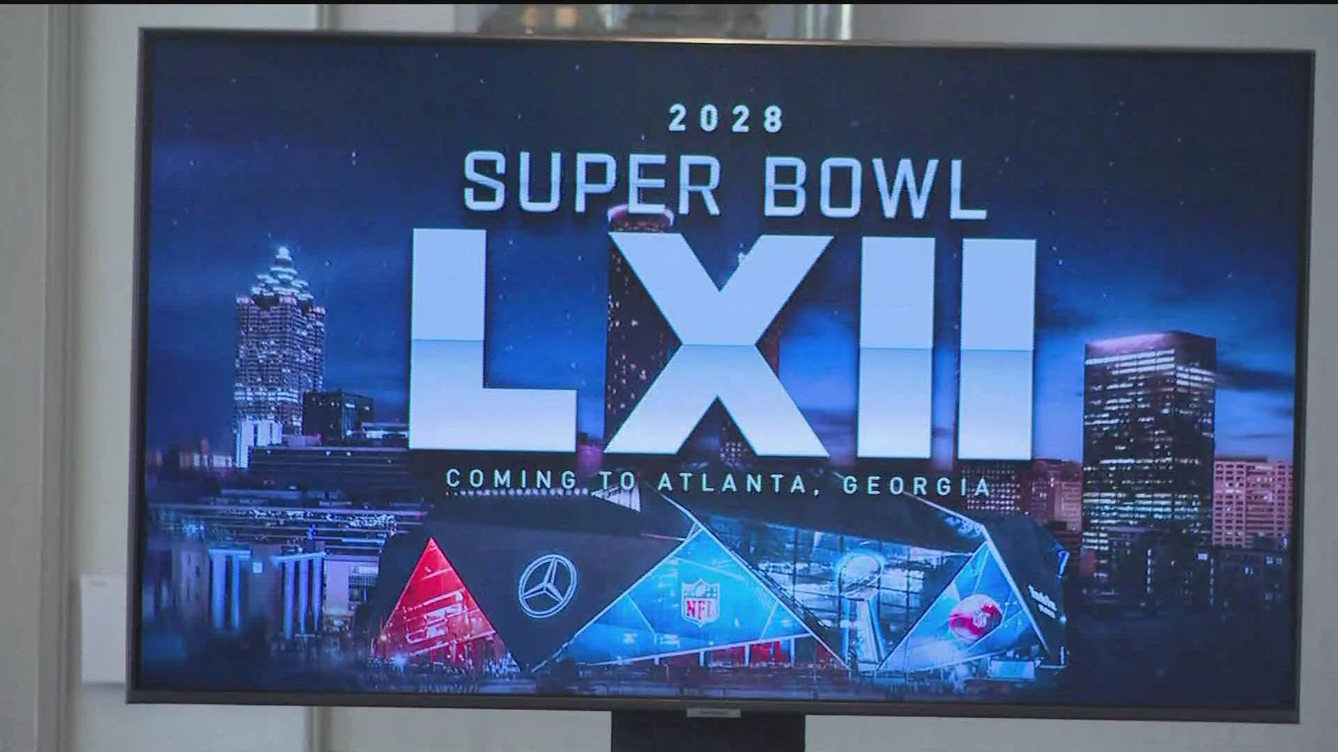 The last time Atlanta hosted the Super Bowl was back in 2019.