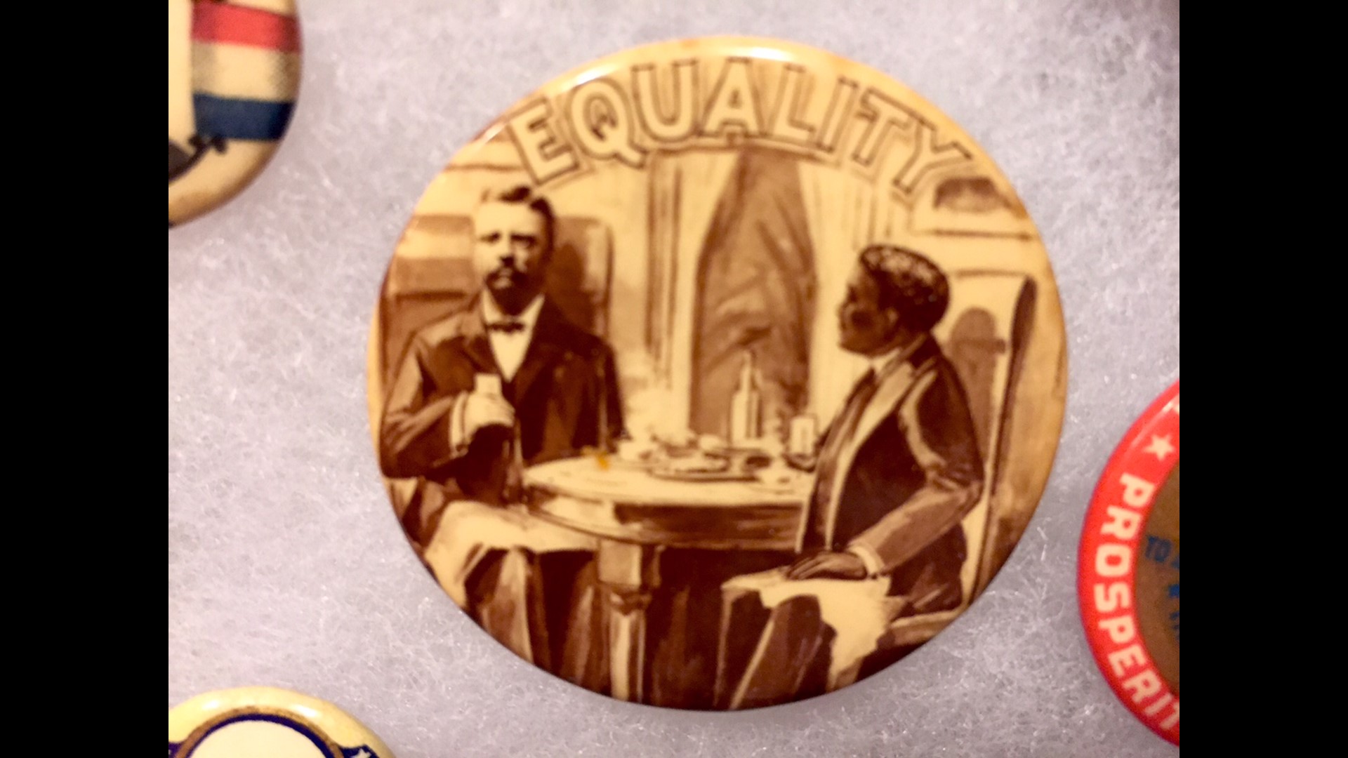 Massive Collection Of Political Buttons Is Lesson In History | 11alive.com