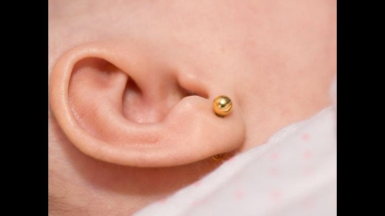 Petition aims to ban baby ear piercing 11alive