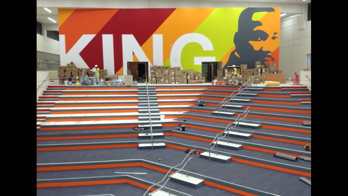 King Middle School unveils dramatic new look