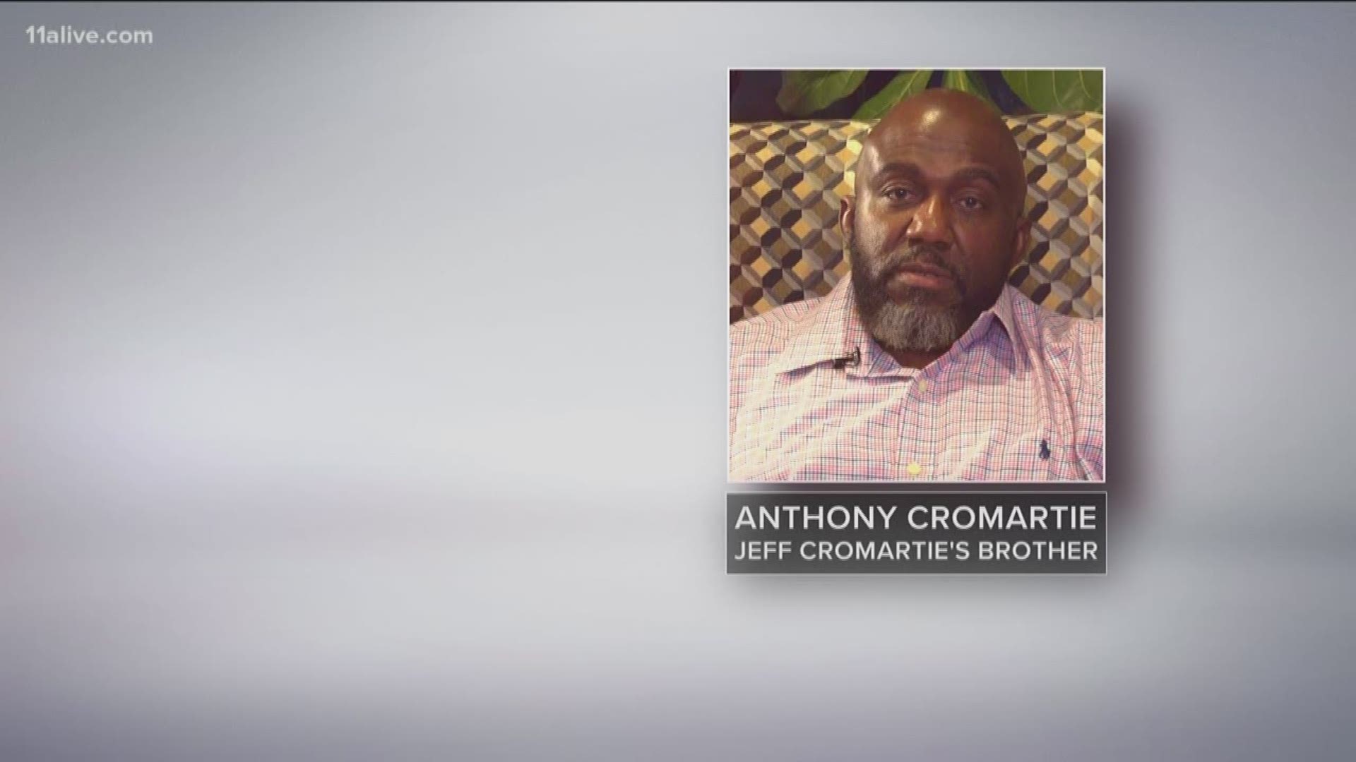 Anthony Cromartie is filing a wrongful death lawsuit against Georgia after his brother, Ray "Jeff" Cromartie was executed for the 1994 murder of Richard Slysz.