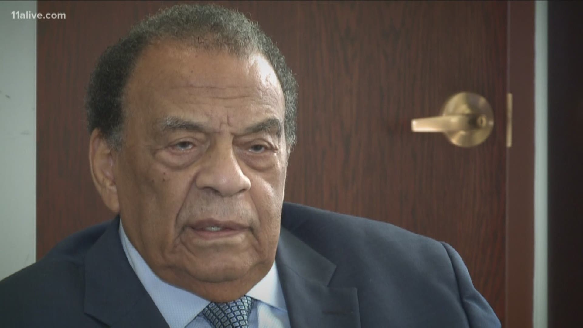 Ambassador Andrew Young returns to the pulpit