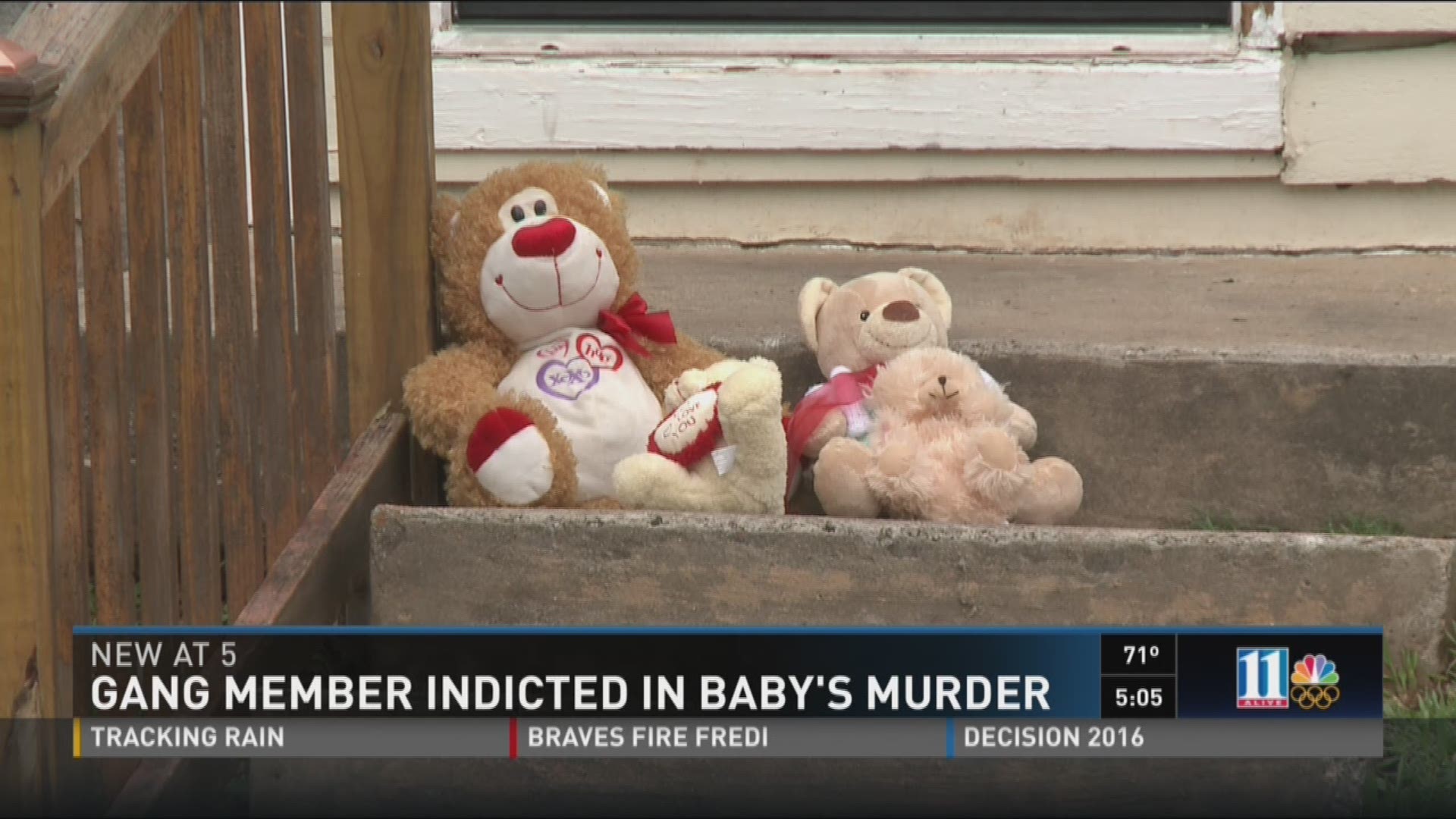 Gang member indicted in baby's death