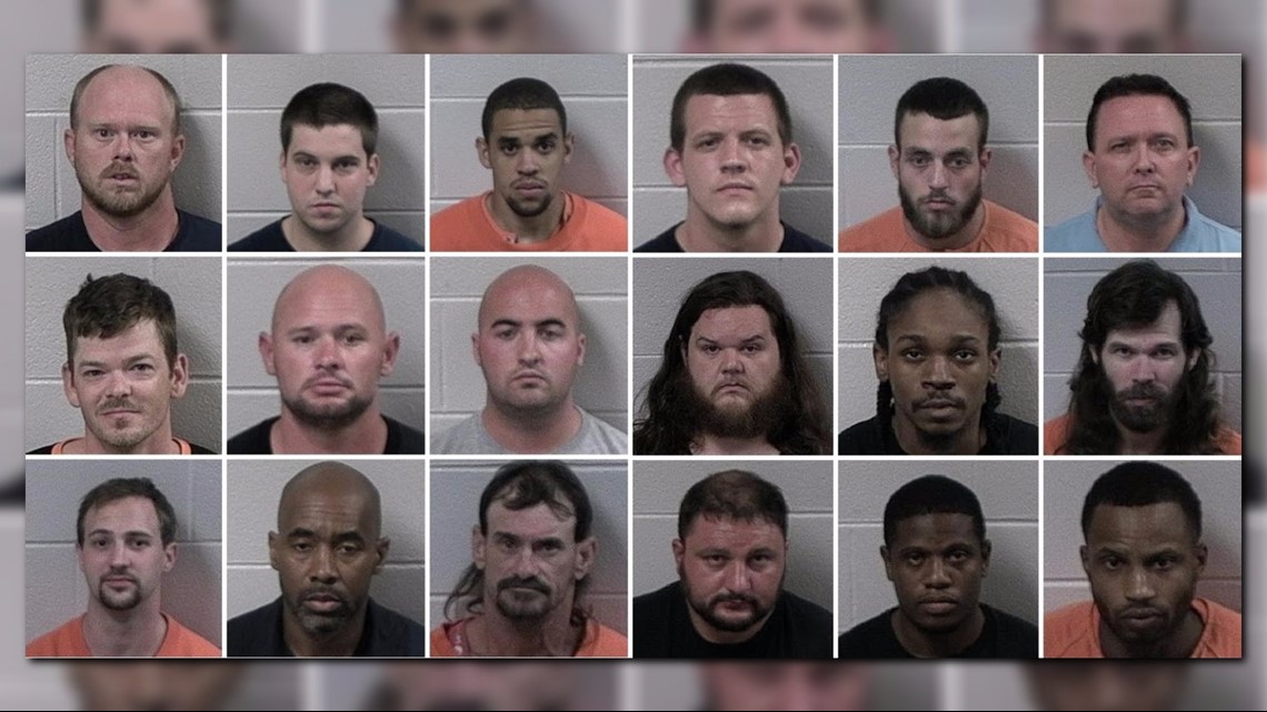 40 arrested in Georgia internet child sex sting | 11alive.com