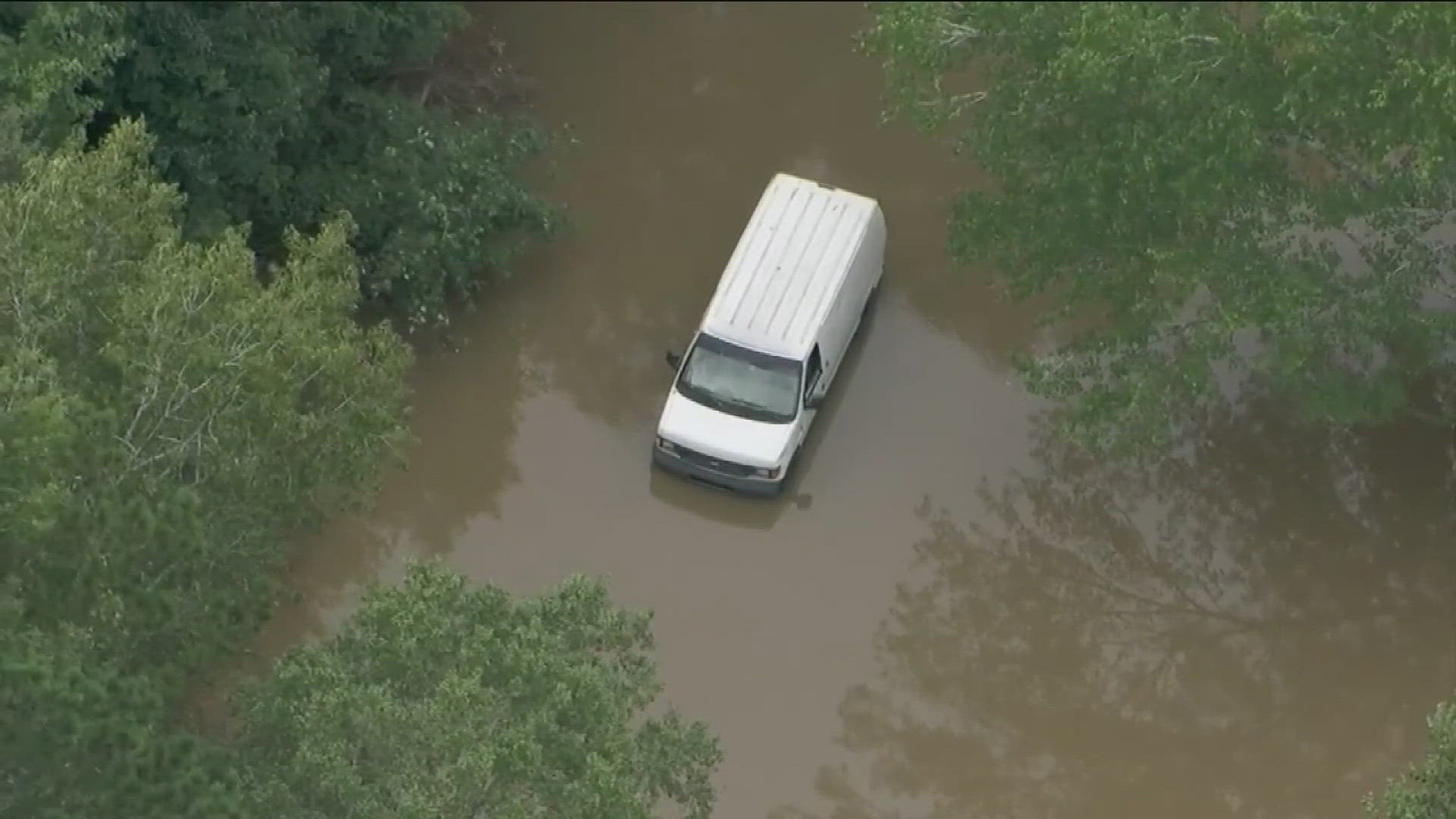 According to Gov. Kemp, 17 people died because of the storm in Georgia alone.