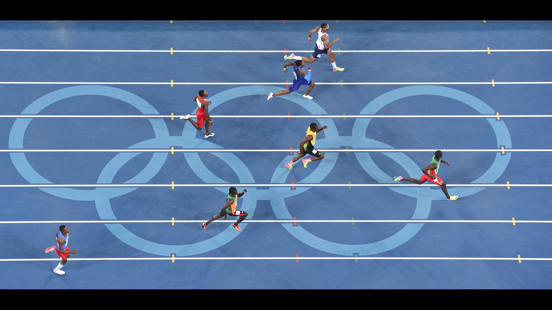 Why Is The Olympic Track Blue? | 11alive.com