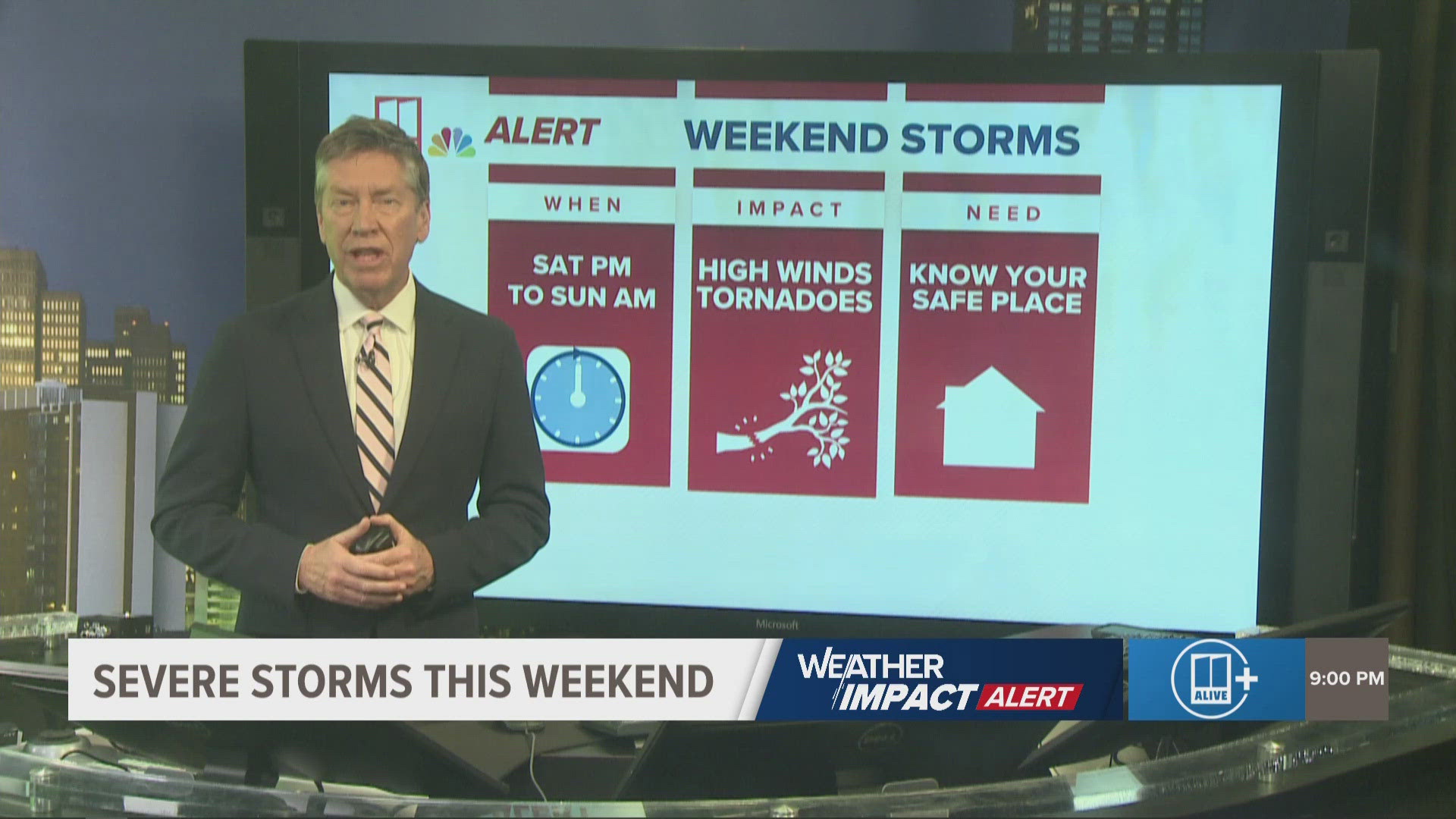 Severe weather threat increasing into the weekend | Weather Impact ...