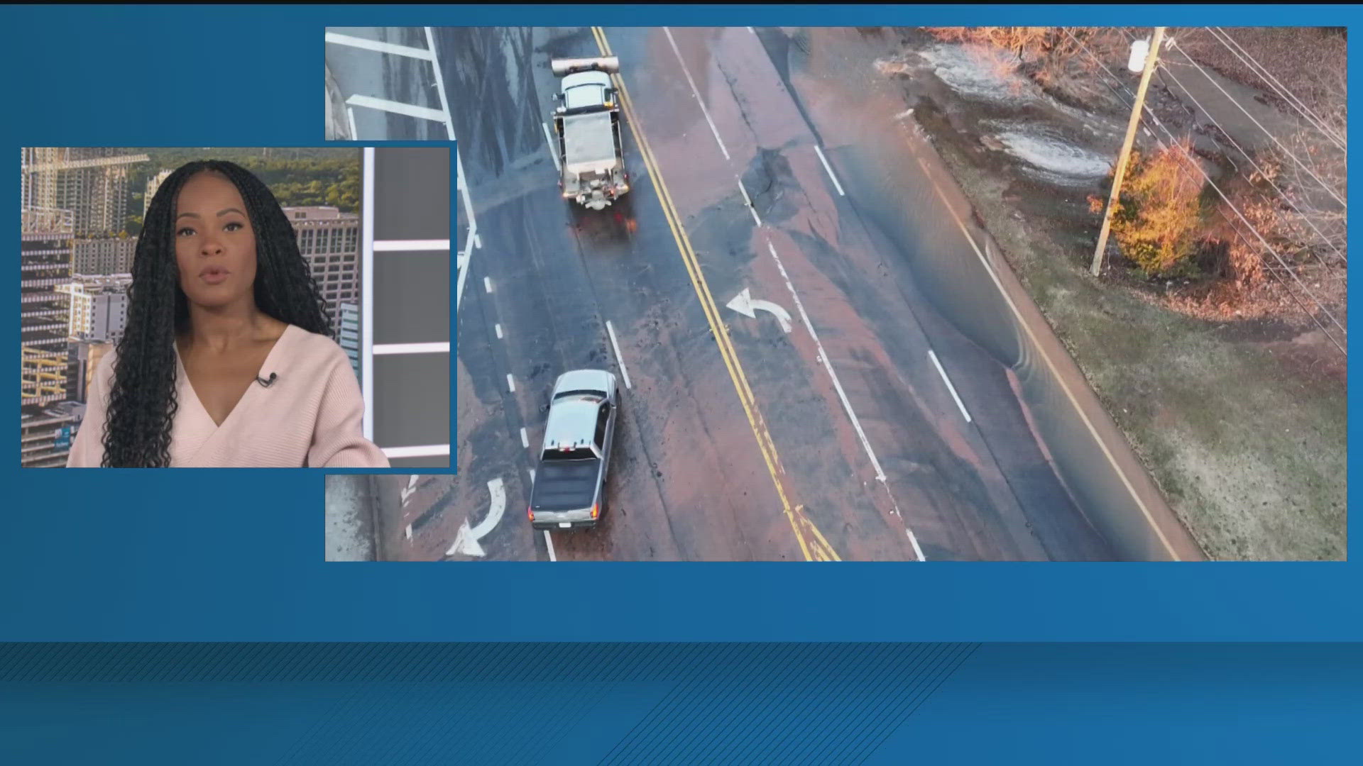 Water main break in DeKalb County | 11alive.com