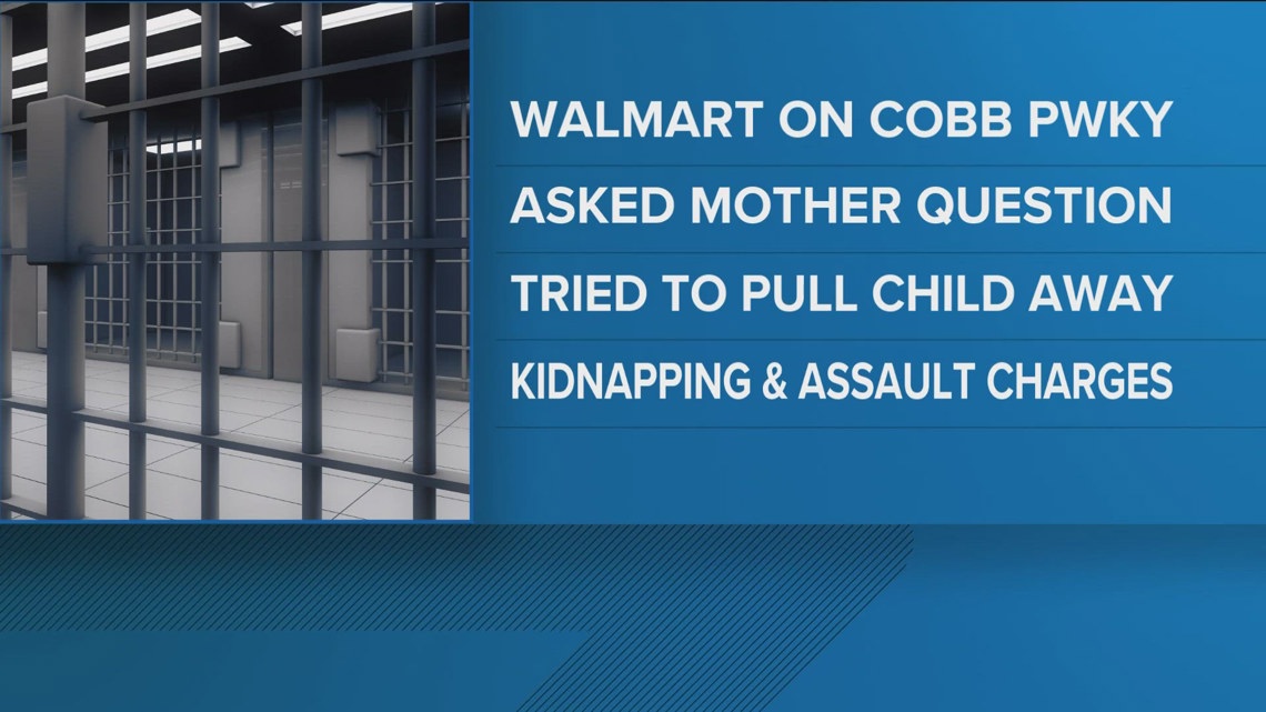 Acworth police arrest man accused of attempting to snatch child at ...