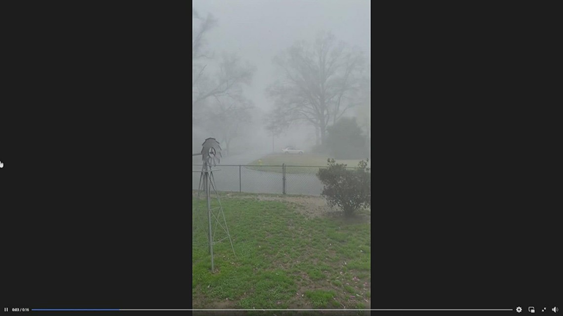 Heavy rain, gusty winds seen at home in Floyd County