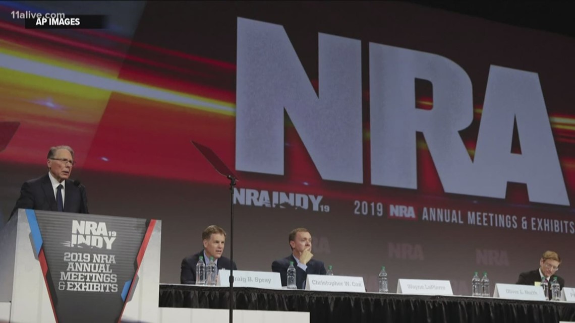NRA holding convention just days after deadly mass shooting