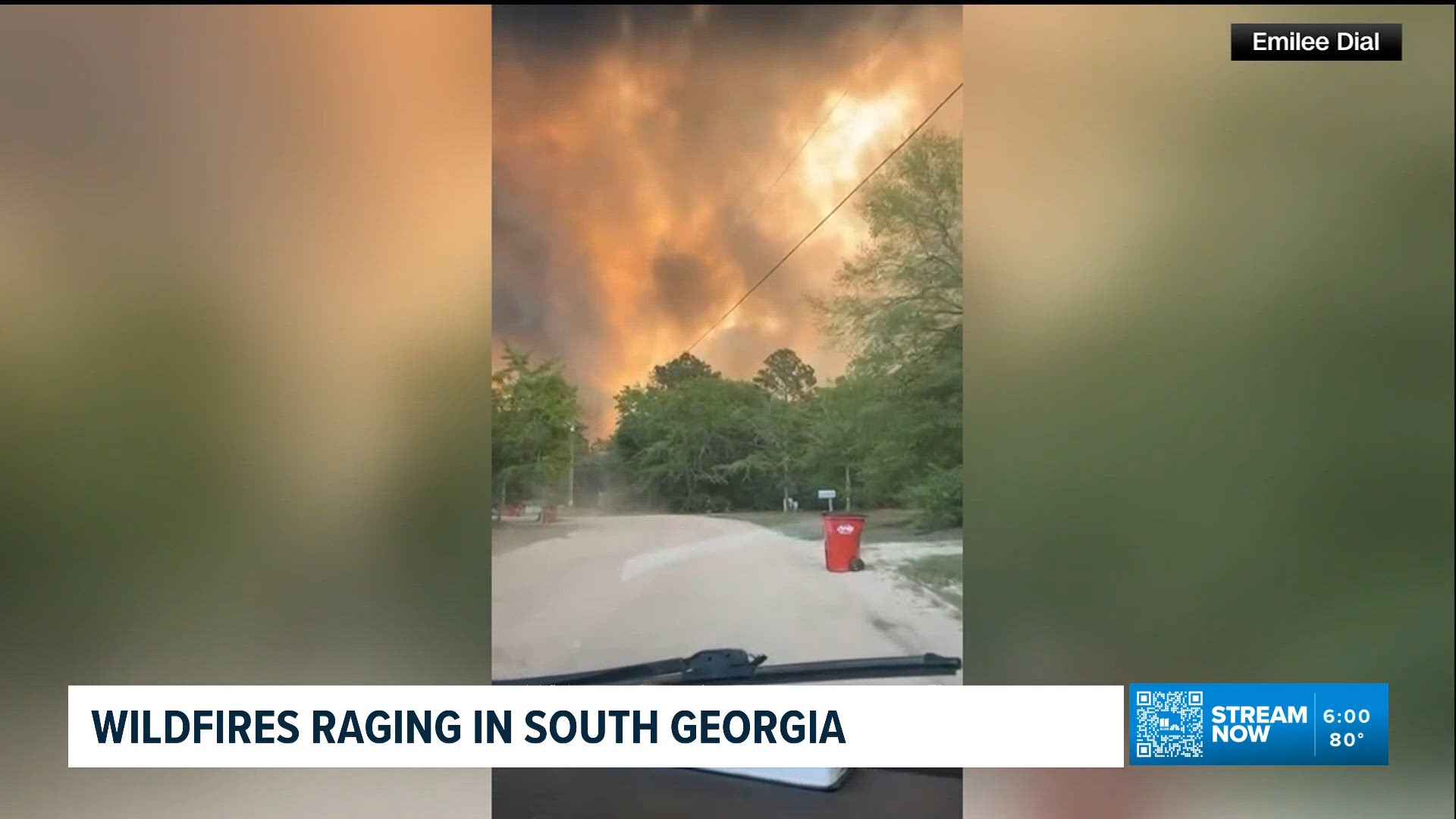 Taking a look at spreading wildfires across south Georgia as smoky haze ...