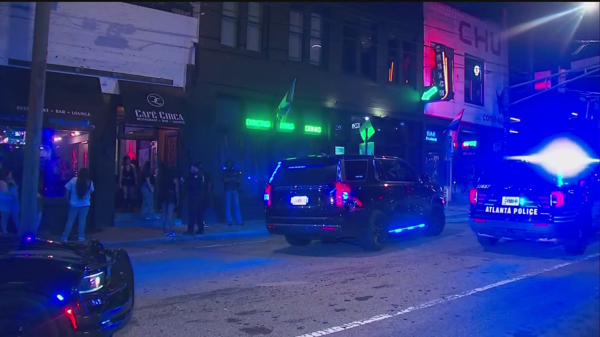 A chaotic and violent night unfolded along Edgewood Avenue in Atlanta from Sunday into Monday morning, involving 11 victims, one of them killed. Here's the latest.
