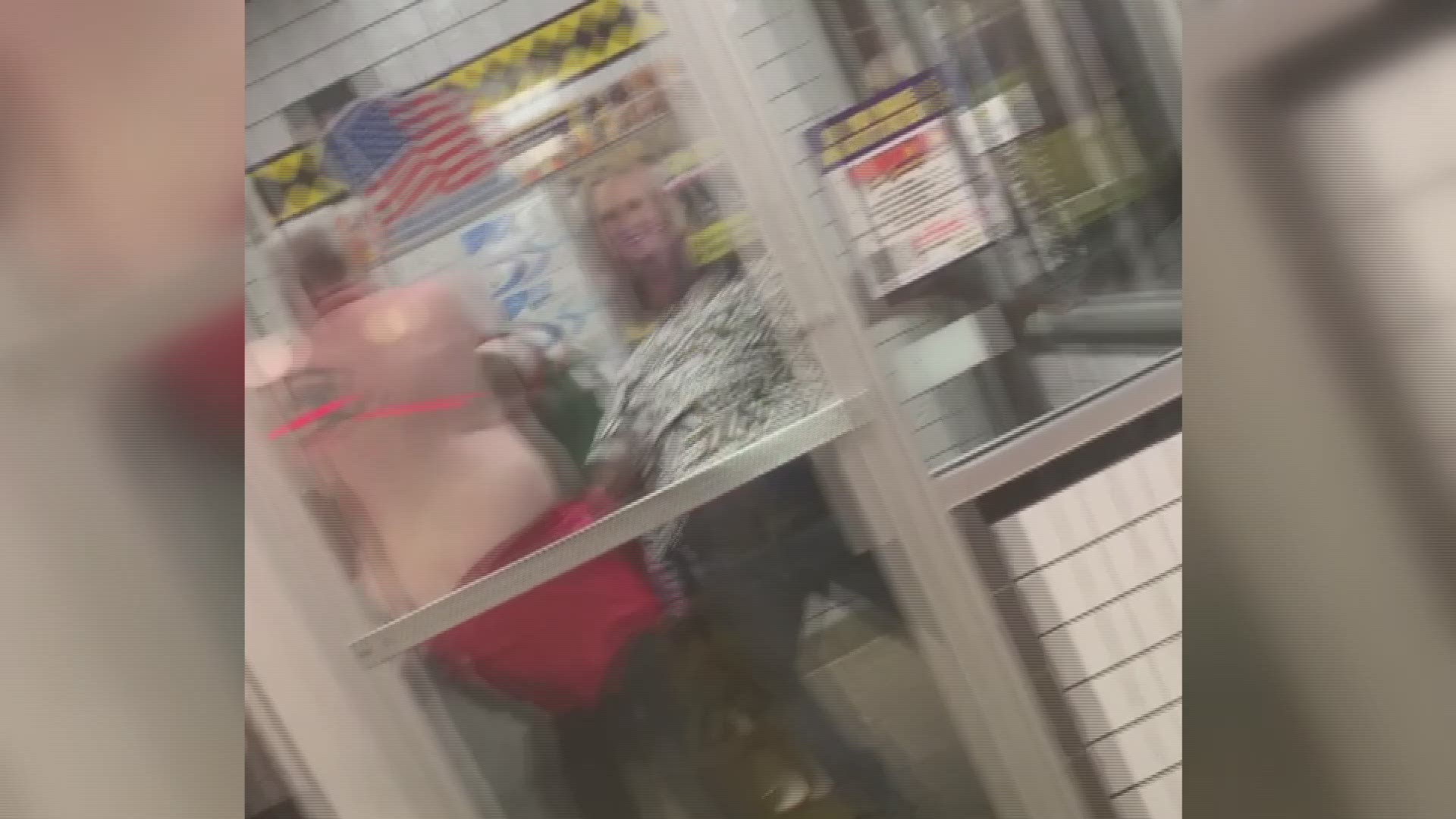 Police are looking for two men who attacked a man at a Snellville Waffle House.
