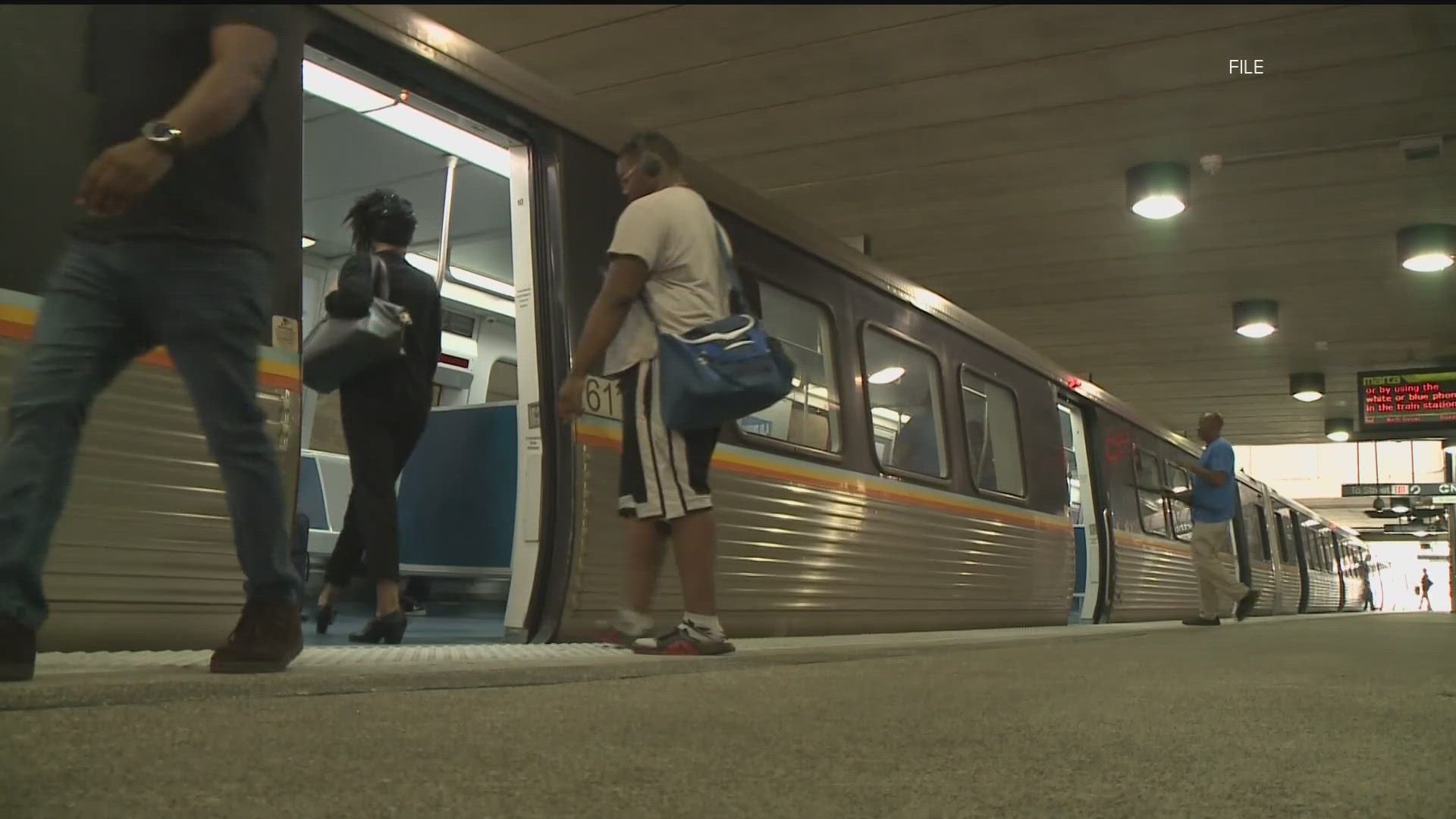 11Alive's Cody Alcorn spoke with MARTA's Director of Rail Operations, Jorge Bernard, to see how they're preparing for the massive crowds.