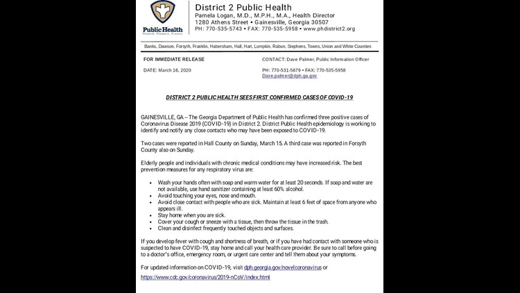 Coronavirus In Forsyth County Restaurants Open Cases In Town