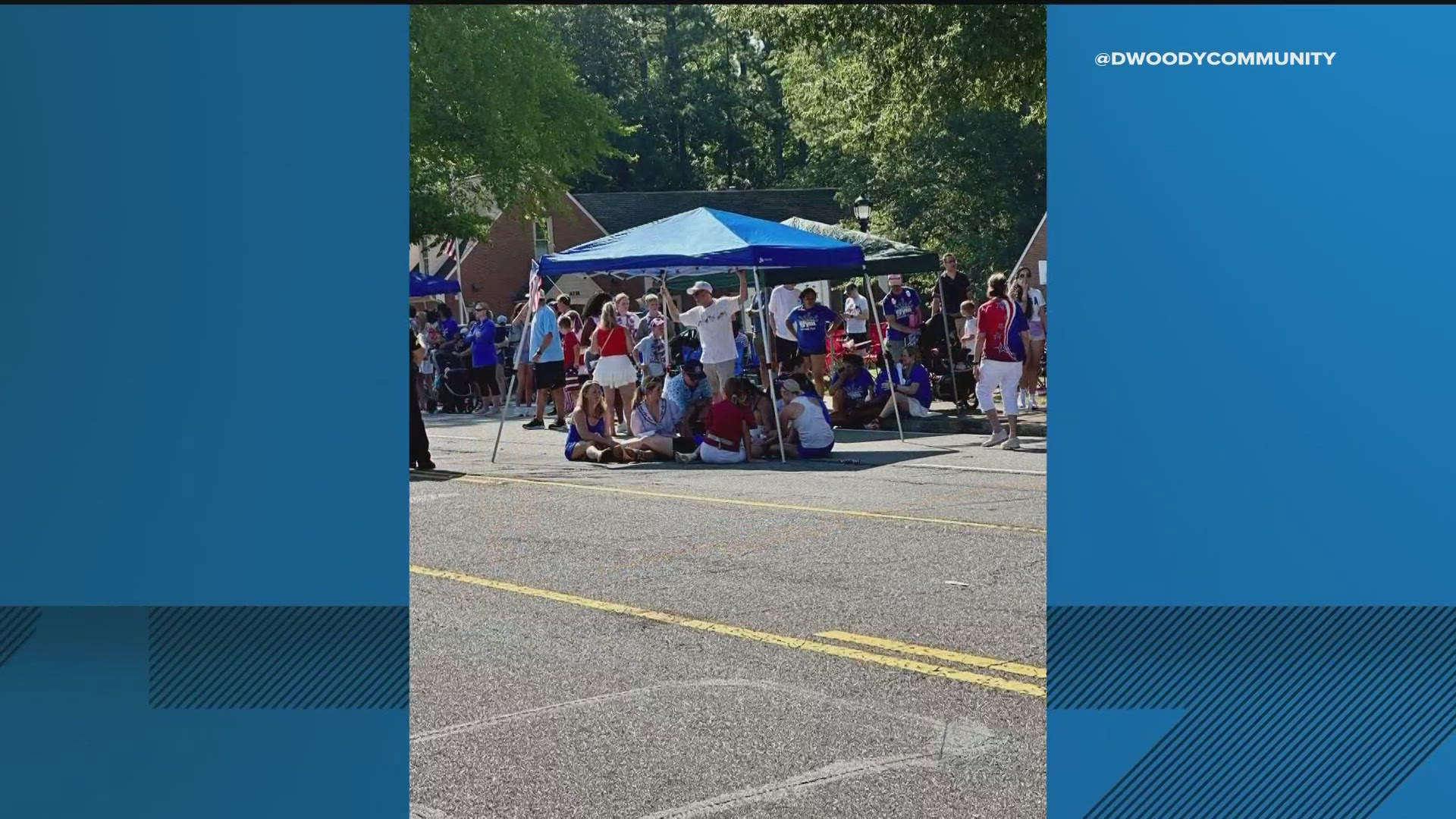 Several people were injured after a traffic incident at the Fourth of July Dunwoody parade on Friday, according to police.


