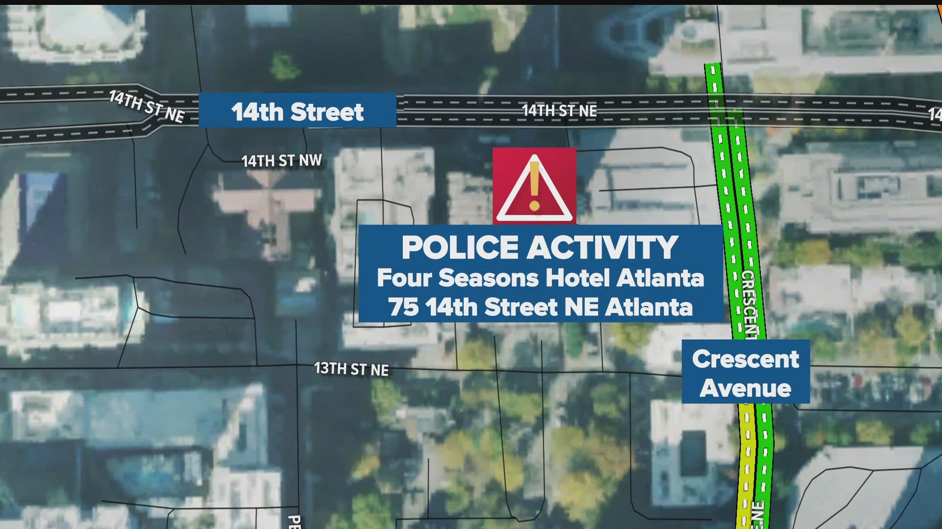 11Alive's traffic expert, Crash Clark, is breaking down the road detours in place after shots were fired near the Midtown Four Seasons hotel.
