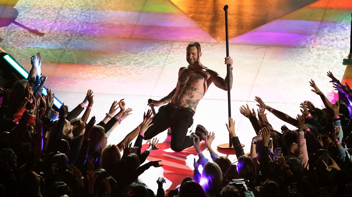 Adam Levine plays coy about Super Bowl Halftime show