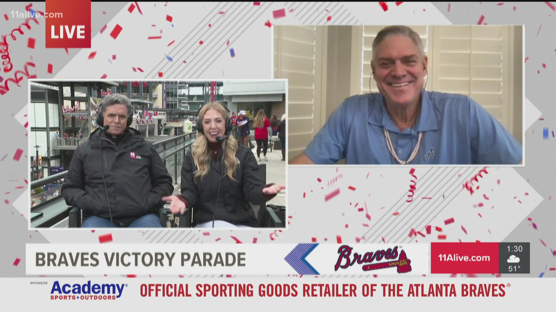 Braves legend Dale Murphy excited about World Series 