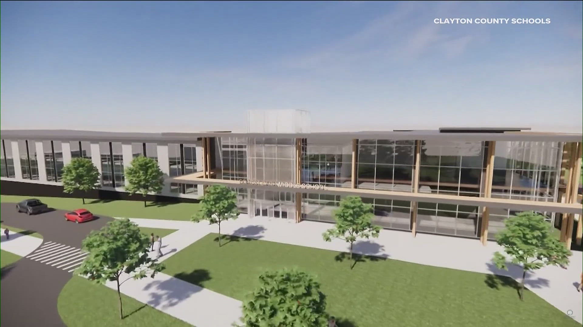 Forest Park Middle was set to open in August.