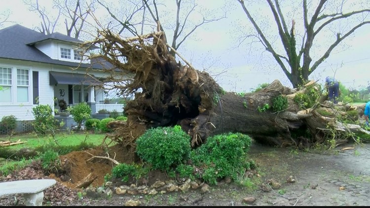 Storms across southwest leave severe damage
