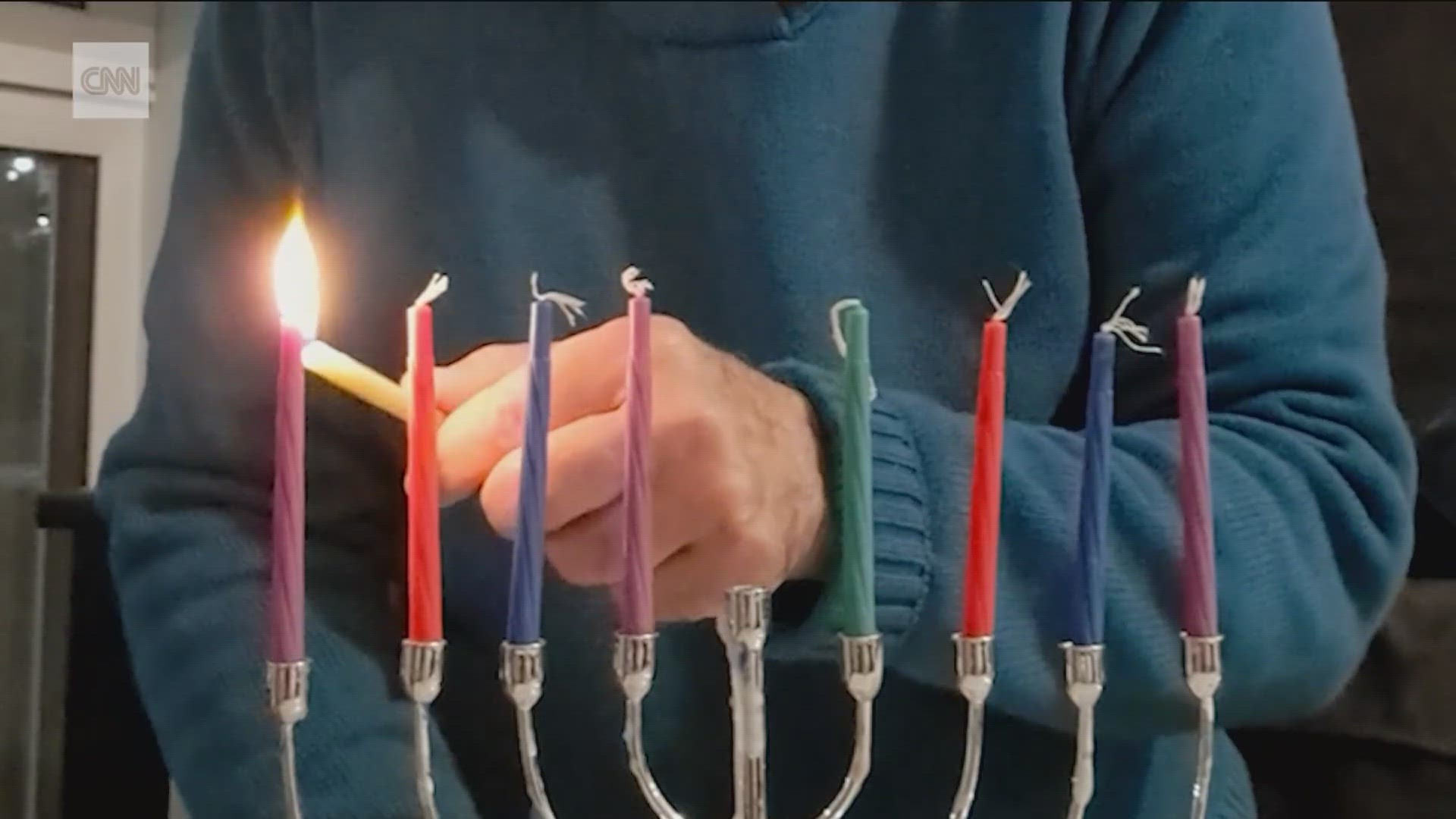 The Jewish festival of lights holiday features the Menorah and eight days of celebration.