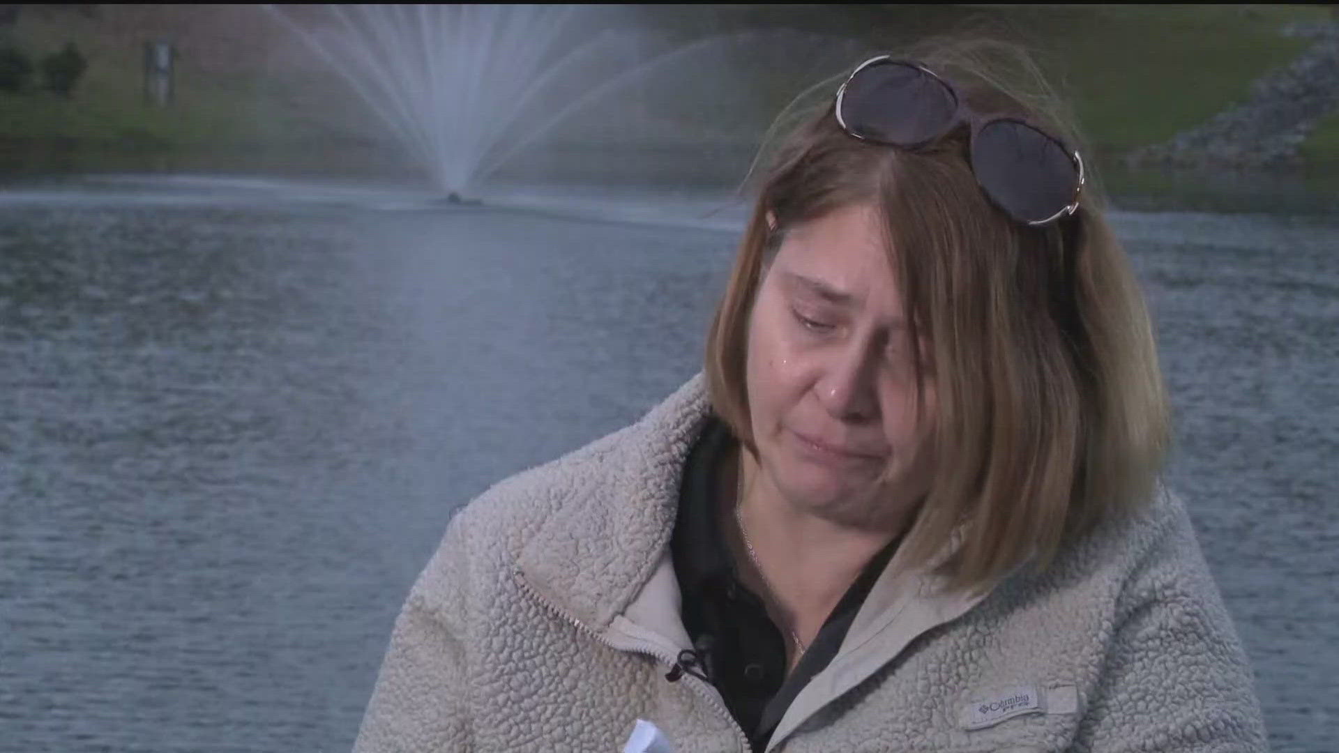 The woman was emotional and said she wishes more than anything they could've found Patricia Miele safe.