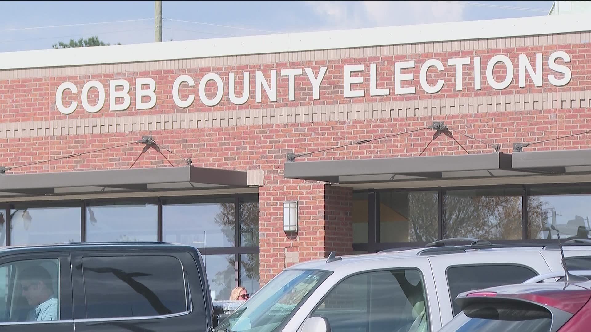 The Cobb County Board of Elections is being sued by the American Civil Liberties Union of Georgia after more than 1,046 absentee ballots were never sent in the mail.