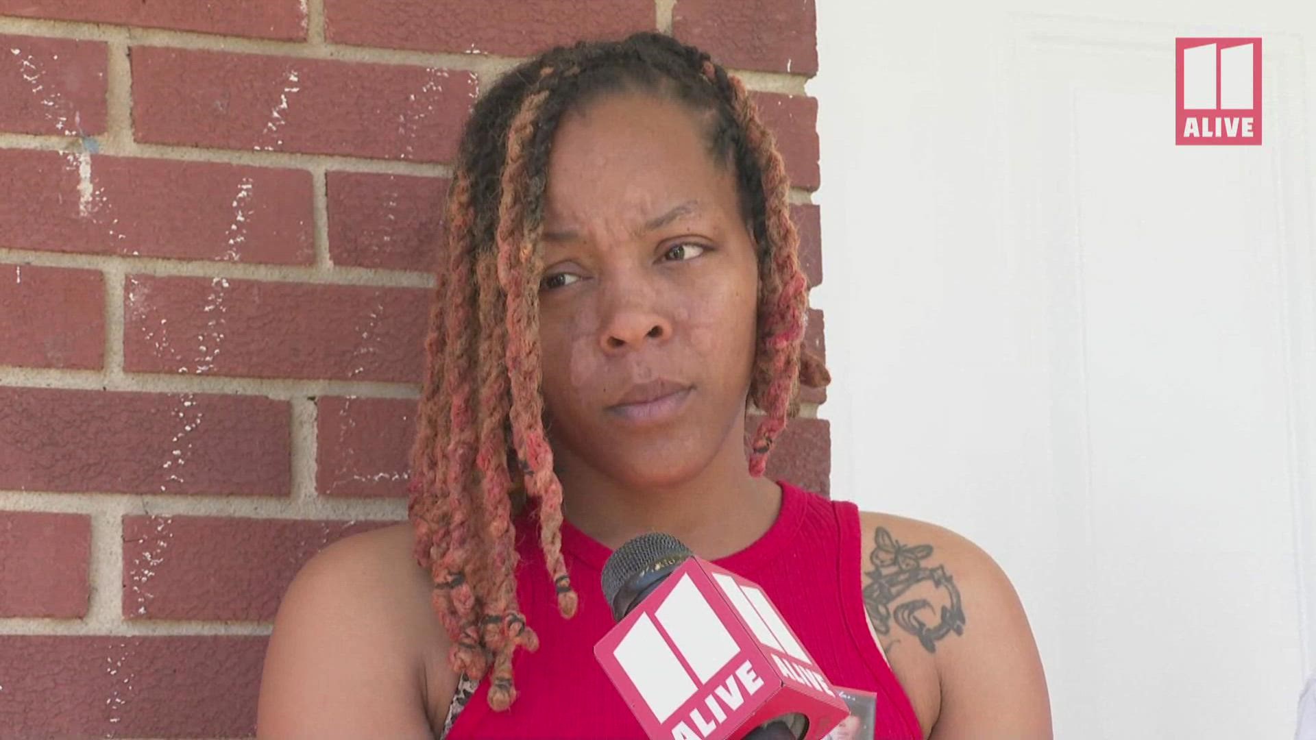 LaKevia Jackson was shot and killed outside a bowling alley in Atlanta last month. Her sister Yaesha spoke to 11Alive about her grief and the ongoing murder case.