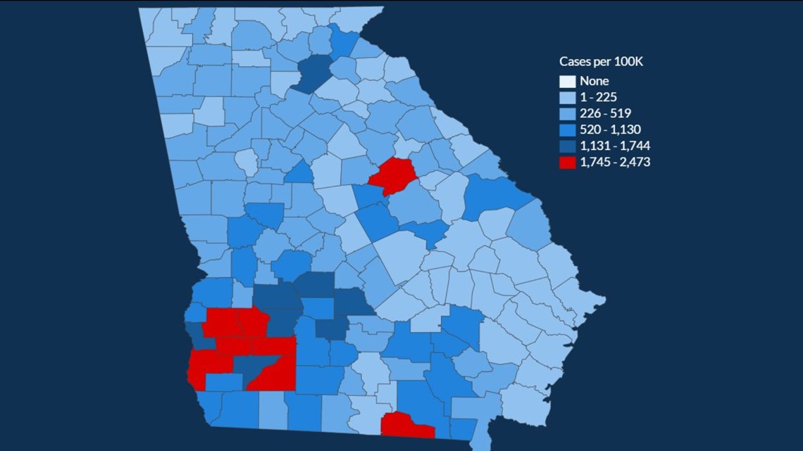 Where is coronavirus in COVID19 Interactive map