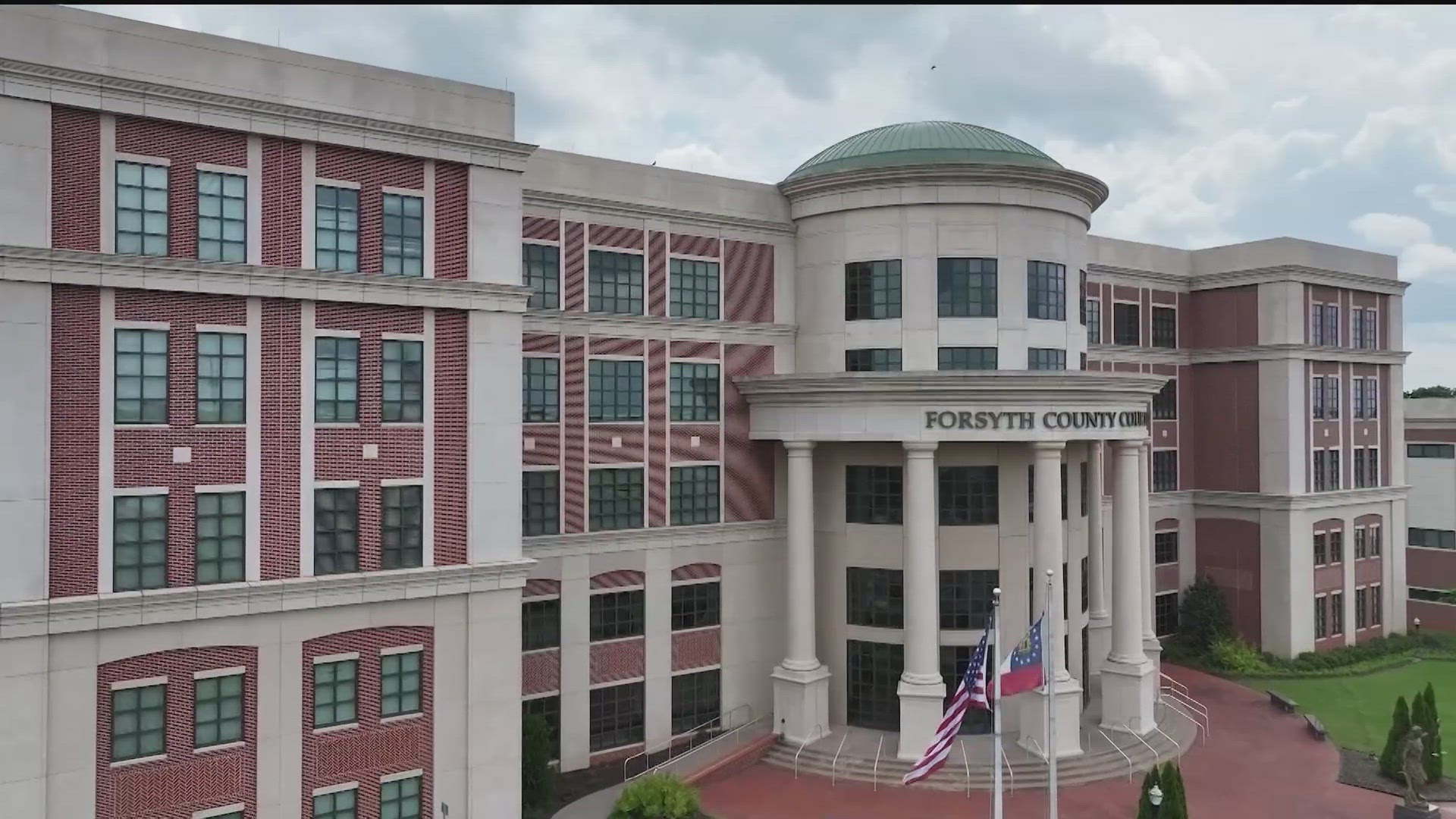 At the center of the dispute is a $134-million government building under construction outside Cumming’s city limits.