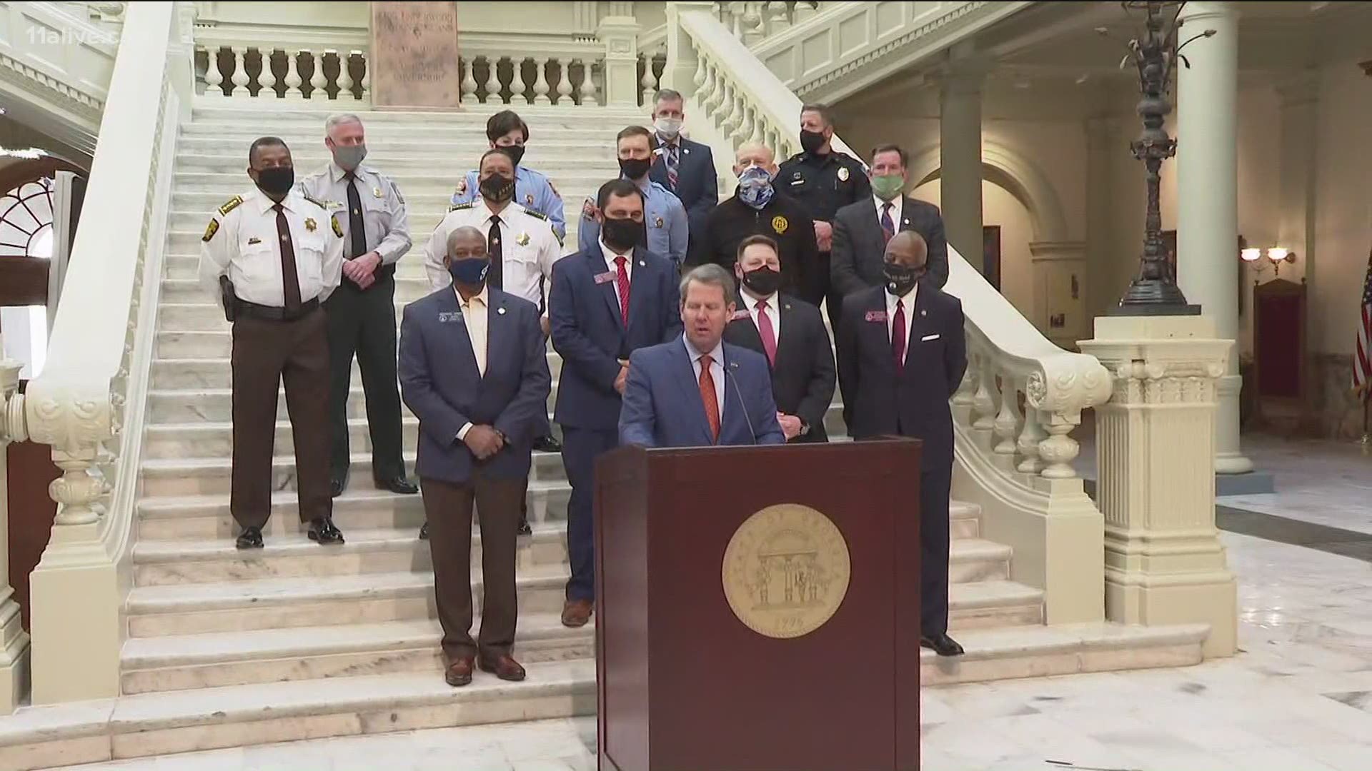 Gov. Kemp is proposing stiffer penalties to repeat offenders and more.