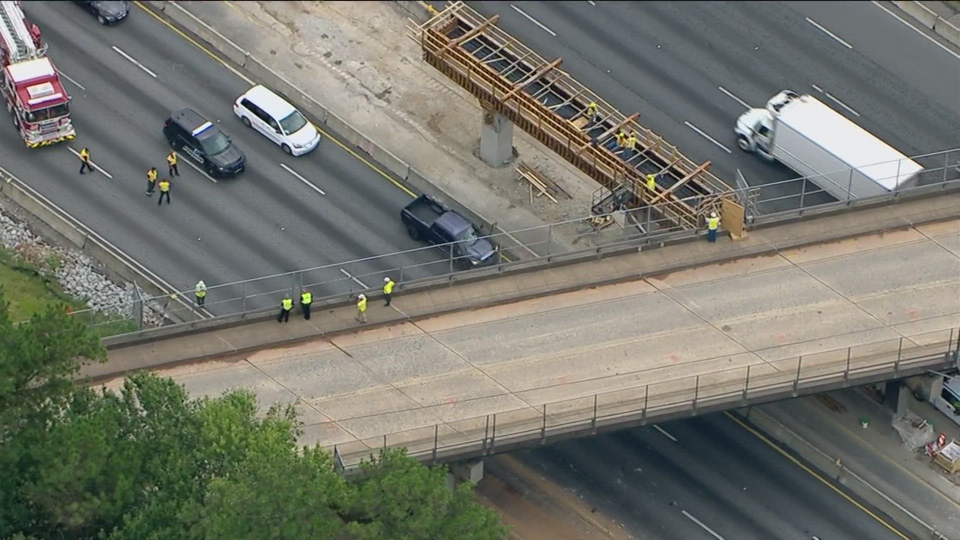 Traffic Delays On I 285 In Sandy Springs 2743