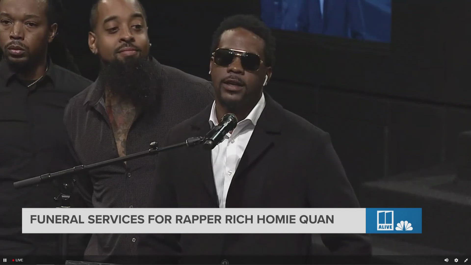 Thousands gathered to celebrate the life of Atlanta rapper Rich Homie Quan on Tuesday.