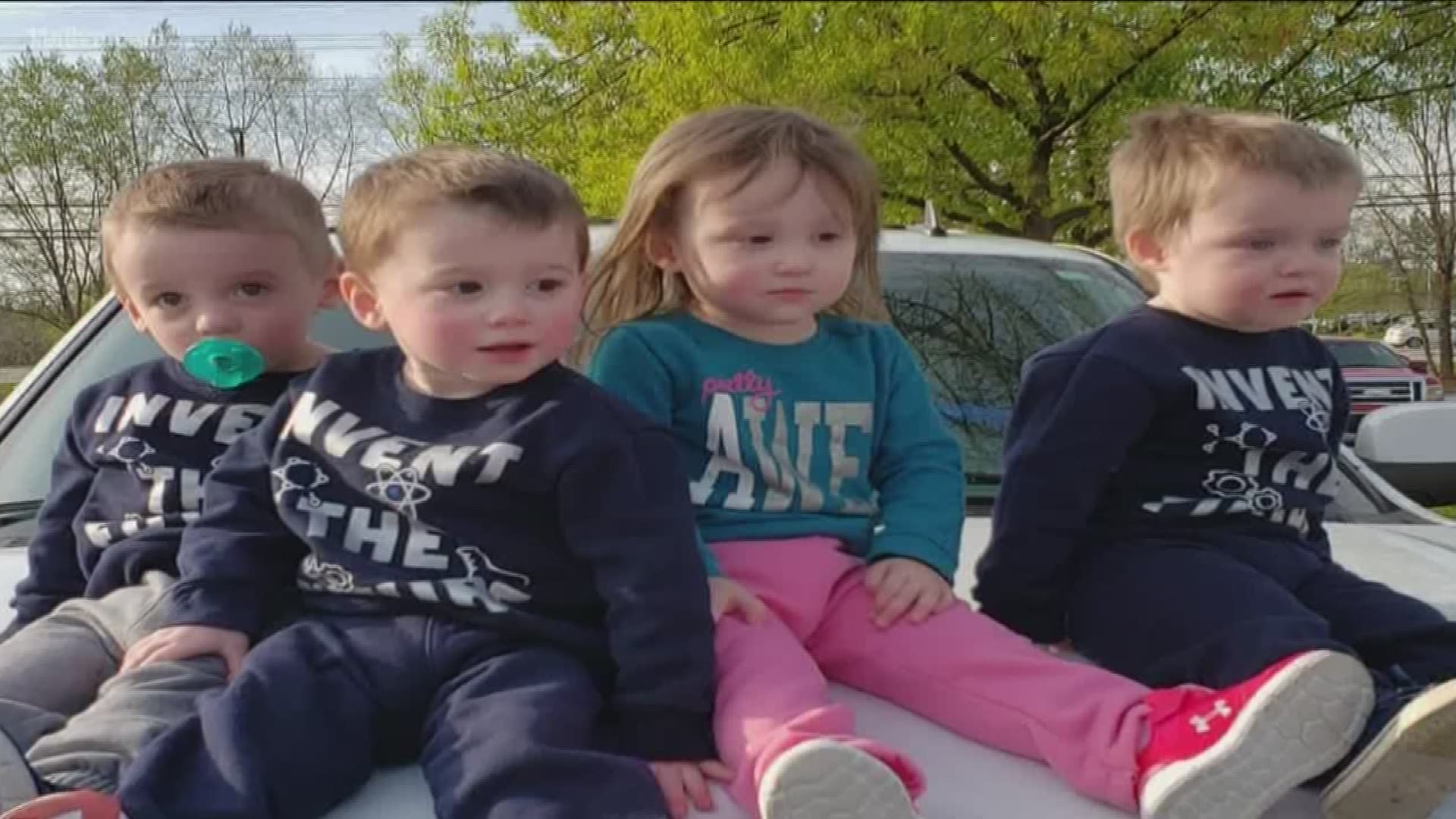 The "Miller quads" who became a sensation when they were born two years ago are starting to grow up. Nick Sturdivant catches up with the family on their life-changing experience.