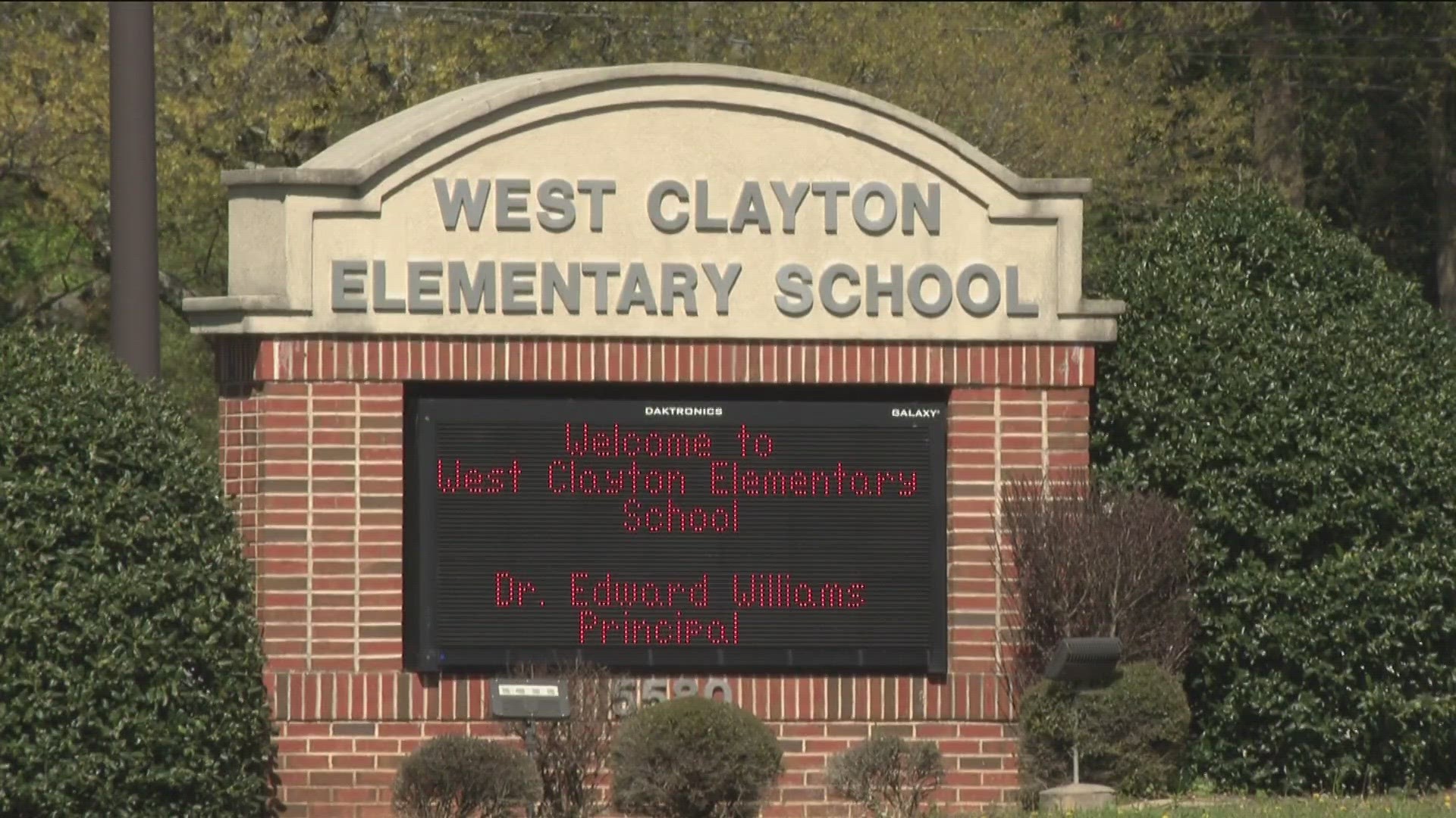 The district is considering virtual learning on campus to separate students who may be caught in trouble in an effort to avoid suspensions.