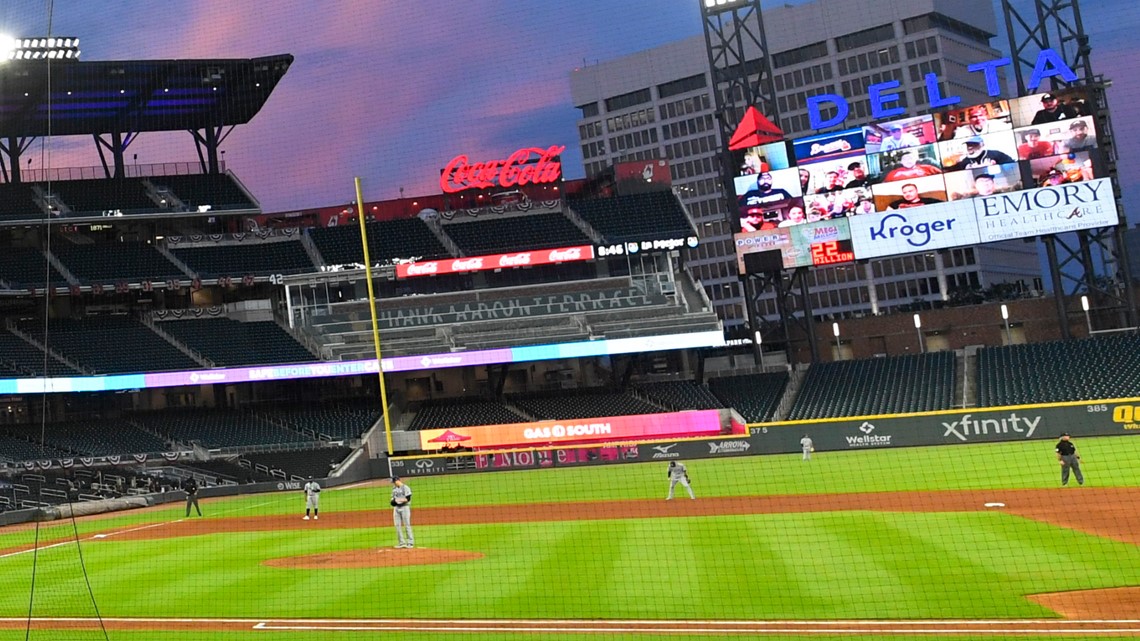 Braves welcome back limited-capacity fans to Truist Park this season