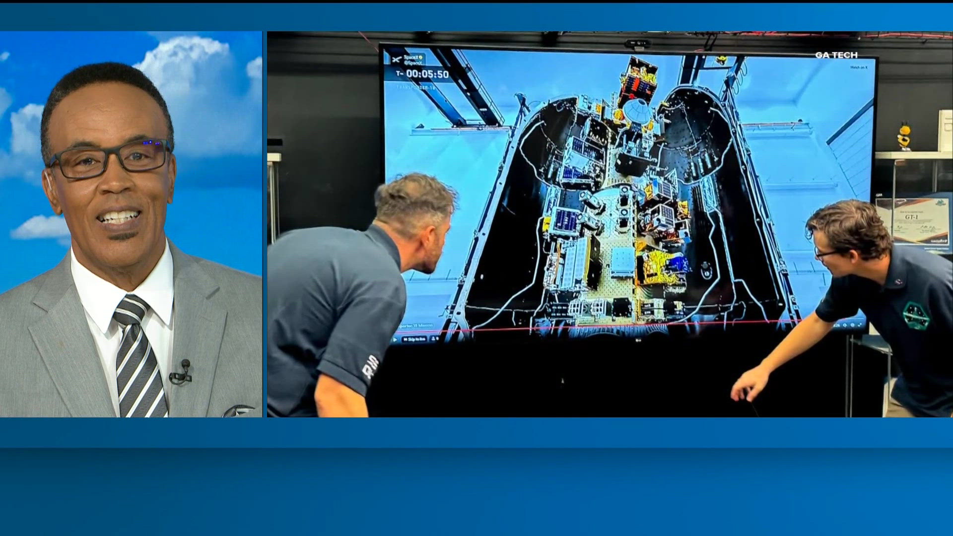 In Stream Media Example Georgia Tech students operate spacecraft from mission control in ...