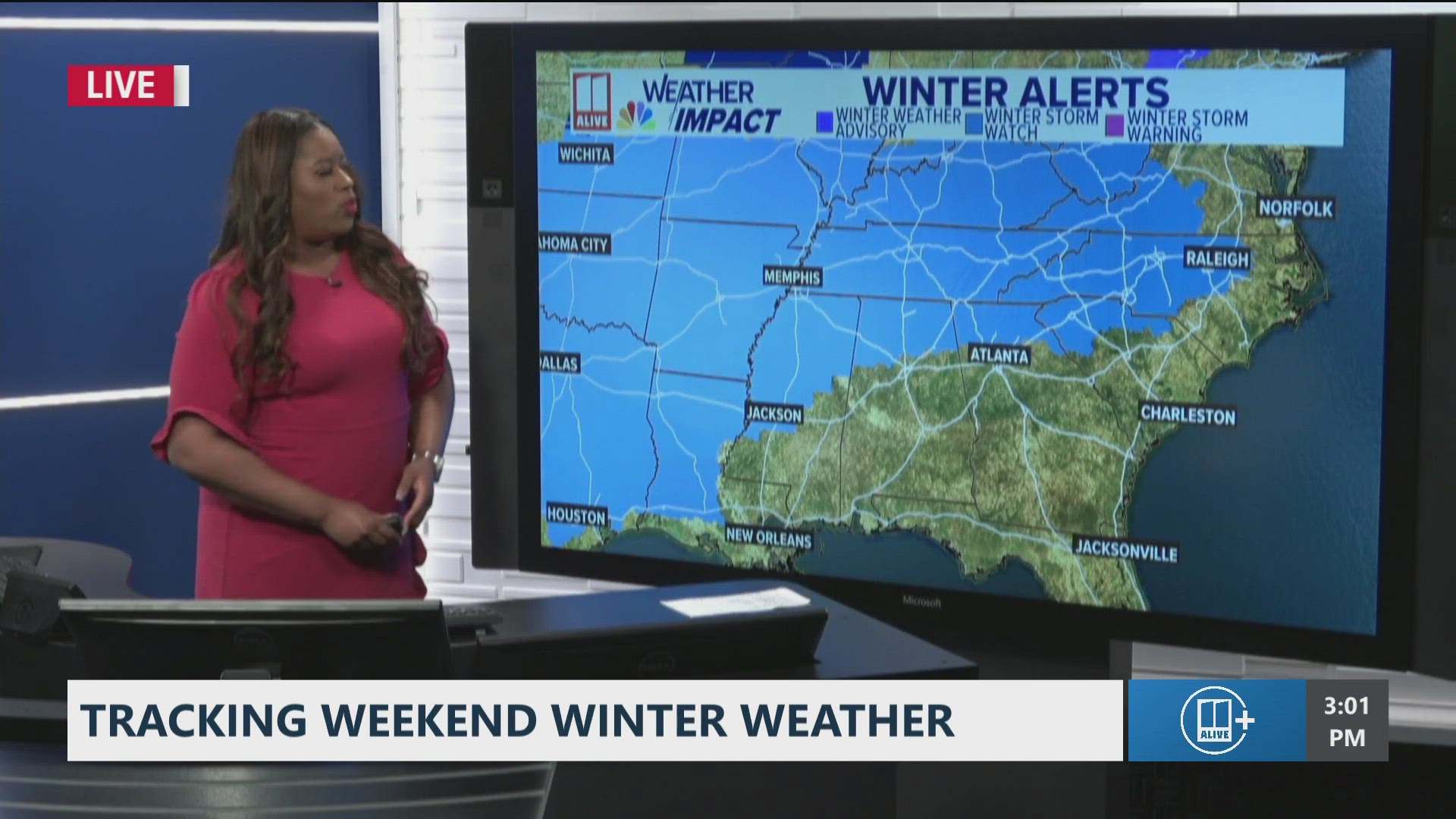 Weather Impact Alert | Tracking weekend winter weather | 11alive.com