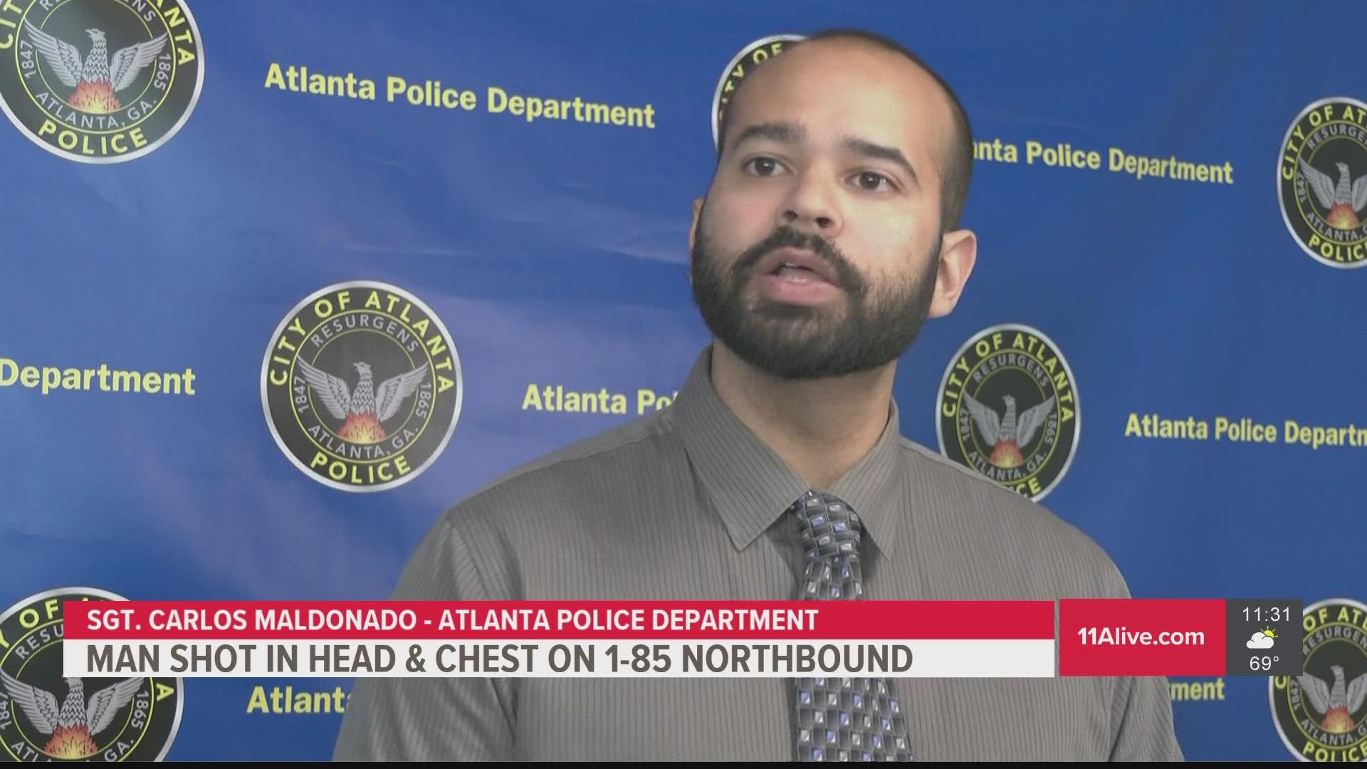 Atlanta Police are investigating a shooting that occurred on I-85 near Georgia 400 northbound.
