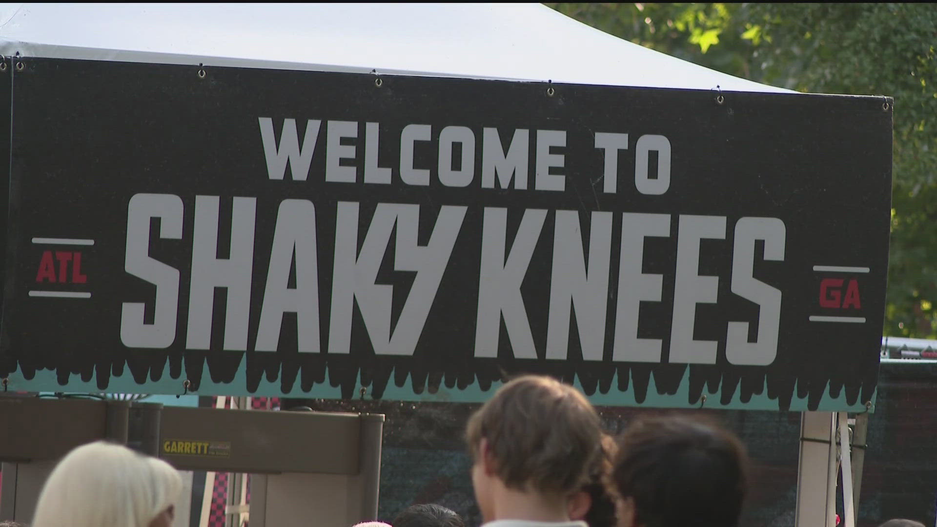 The Shaky Knees Festival is taking place at Piedmont Park.