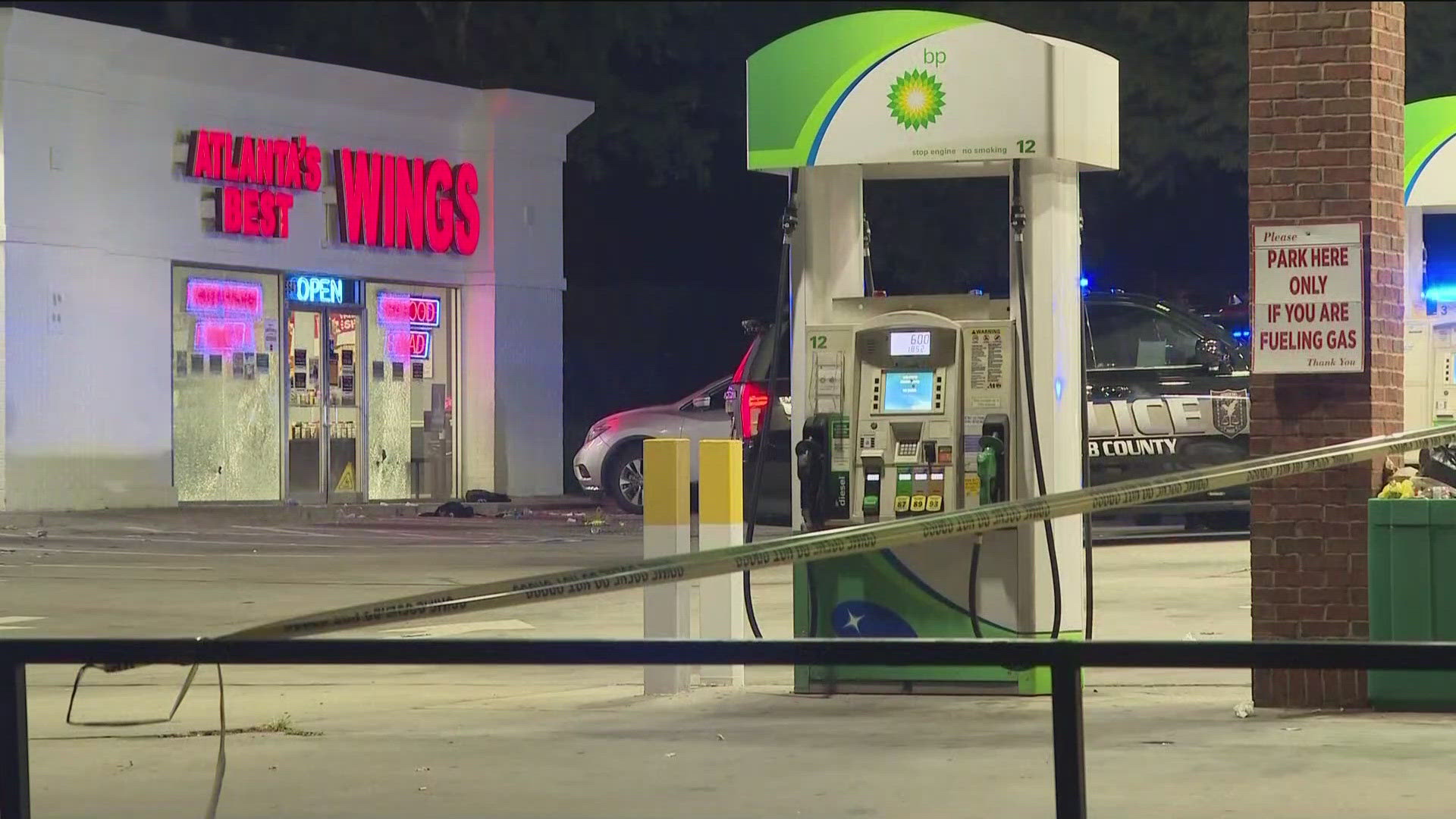 It happened near the intersection of Dekalb Medical Parkway and Covington Highway.