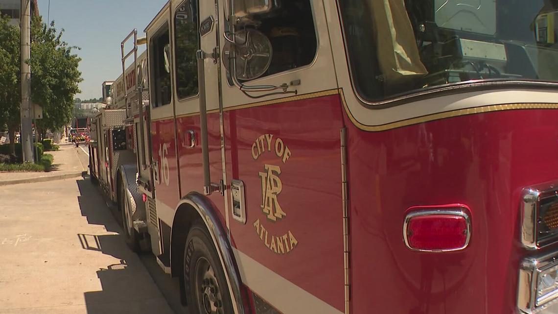 House fire in Atlanta displaces elderly couple, officials say