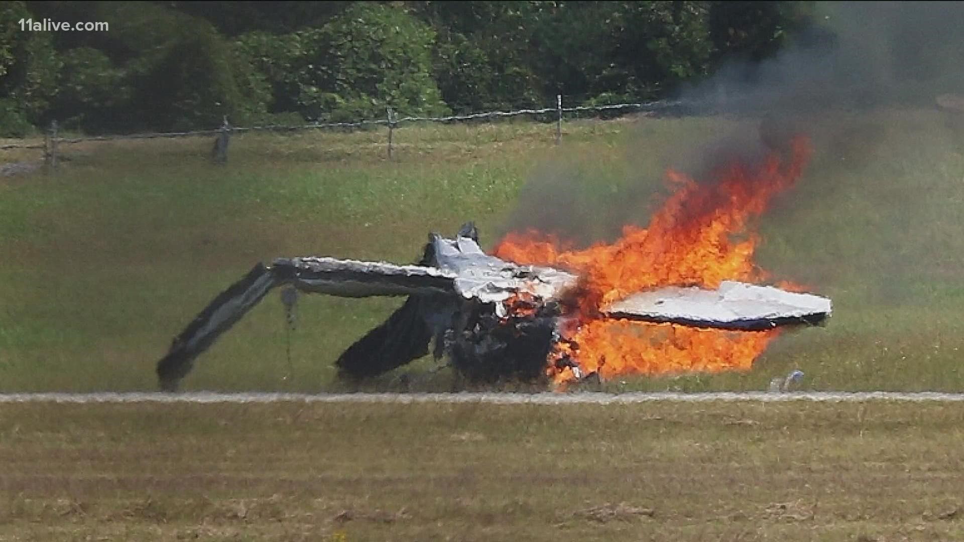 Officials are still trying to figure out what caused a single engine plane to go down on Friday.
