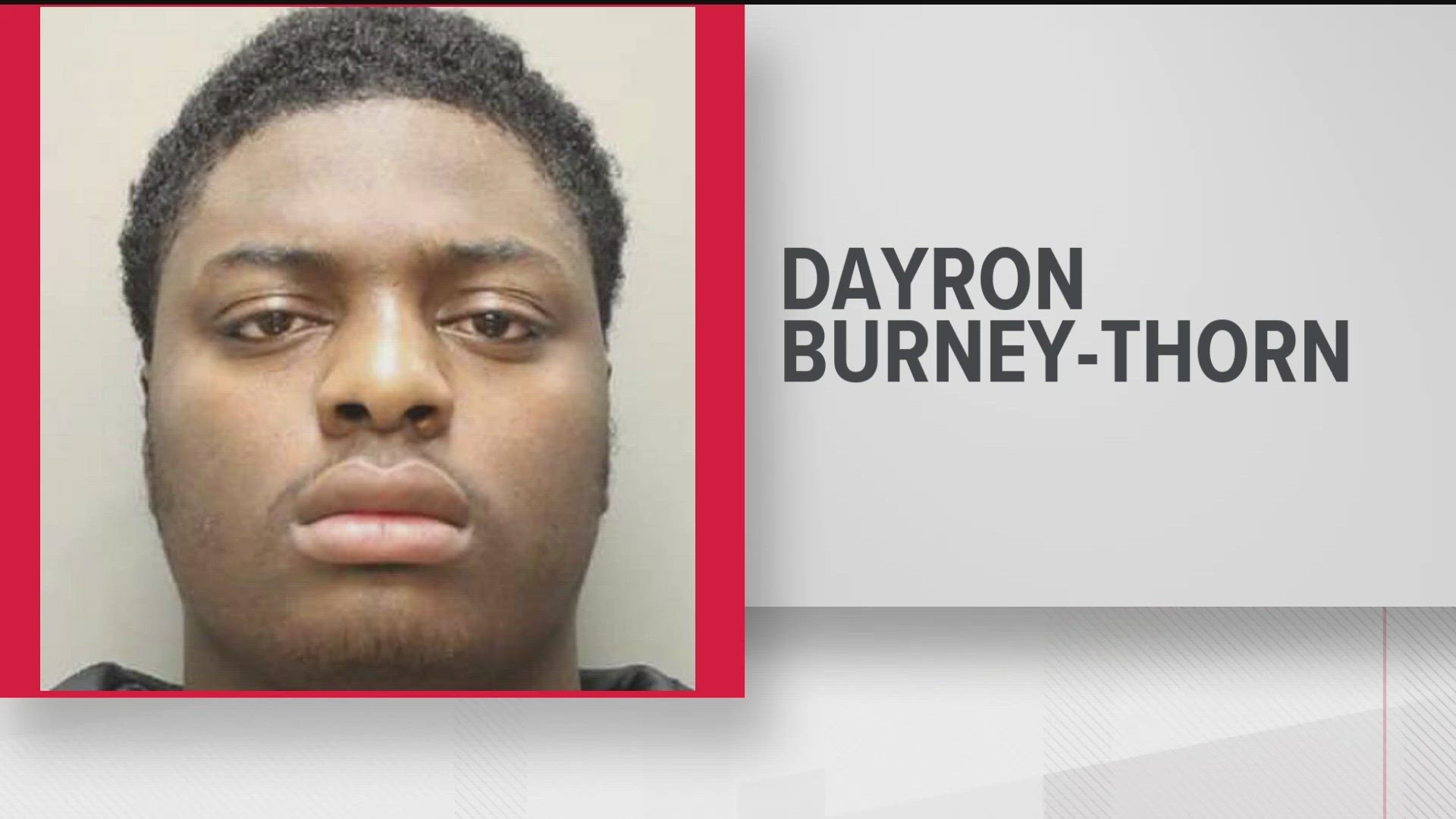 Dayron Burney-Thorn, 17, is accused of shooting a 14-year-old to death outside of a Philadelphia high school in September 2022.