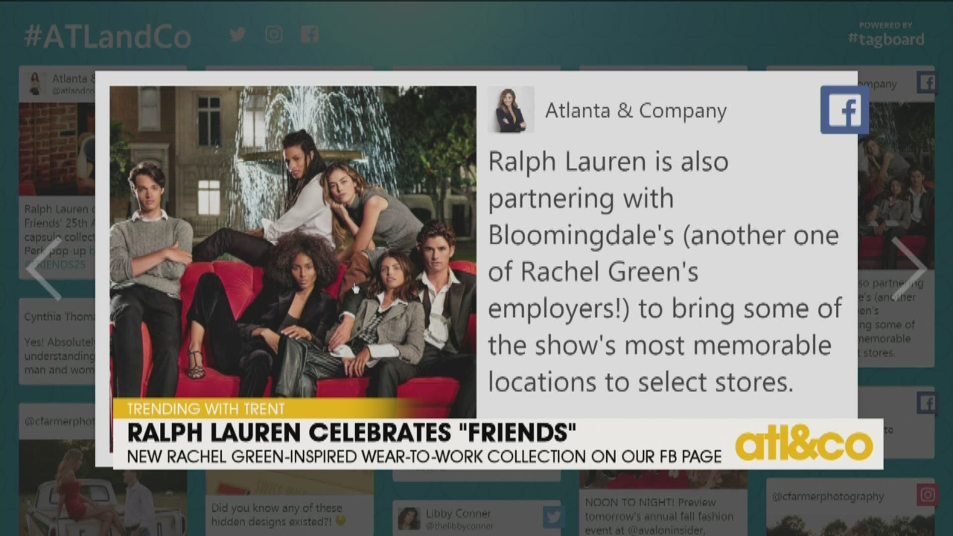 Ralph Lauren's 'Friends' Collection Celebrates Rachel Green