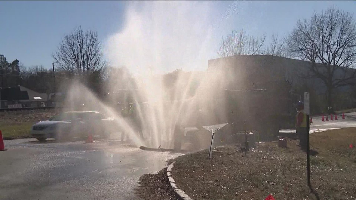 Crews work to restore water in DeKalb County